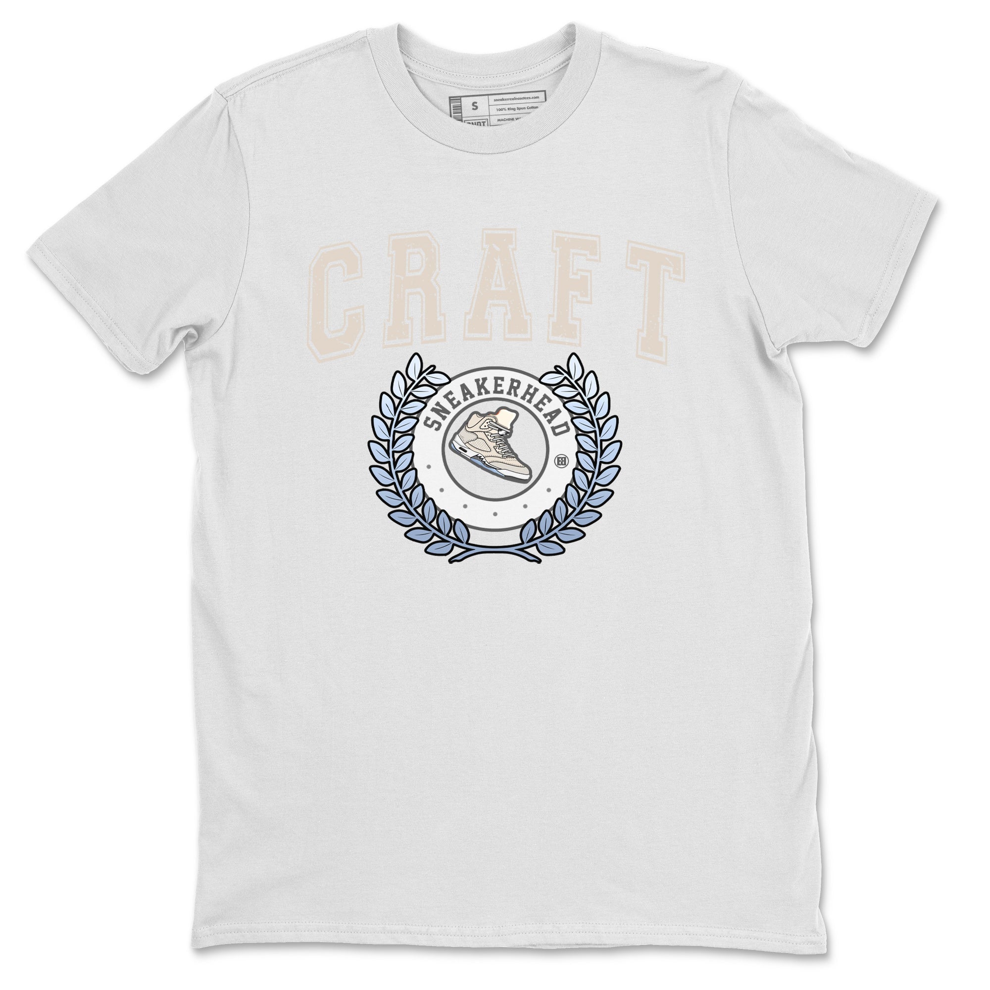 snkmatch Letter Unisex Tops - Air Jordan 5 Craft