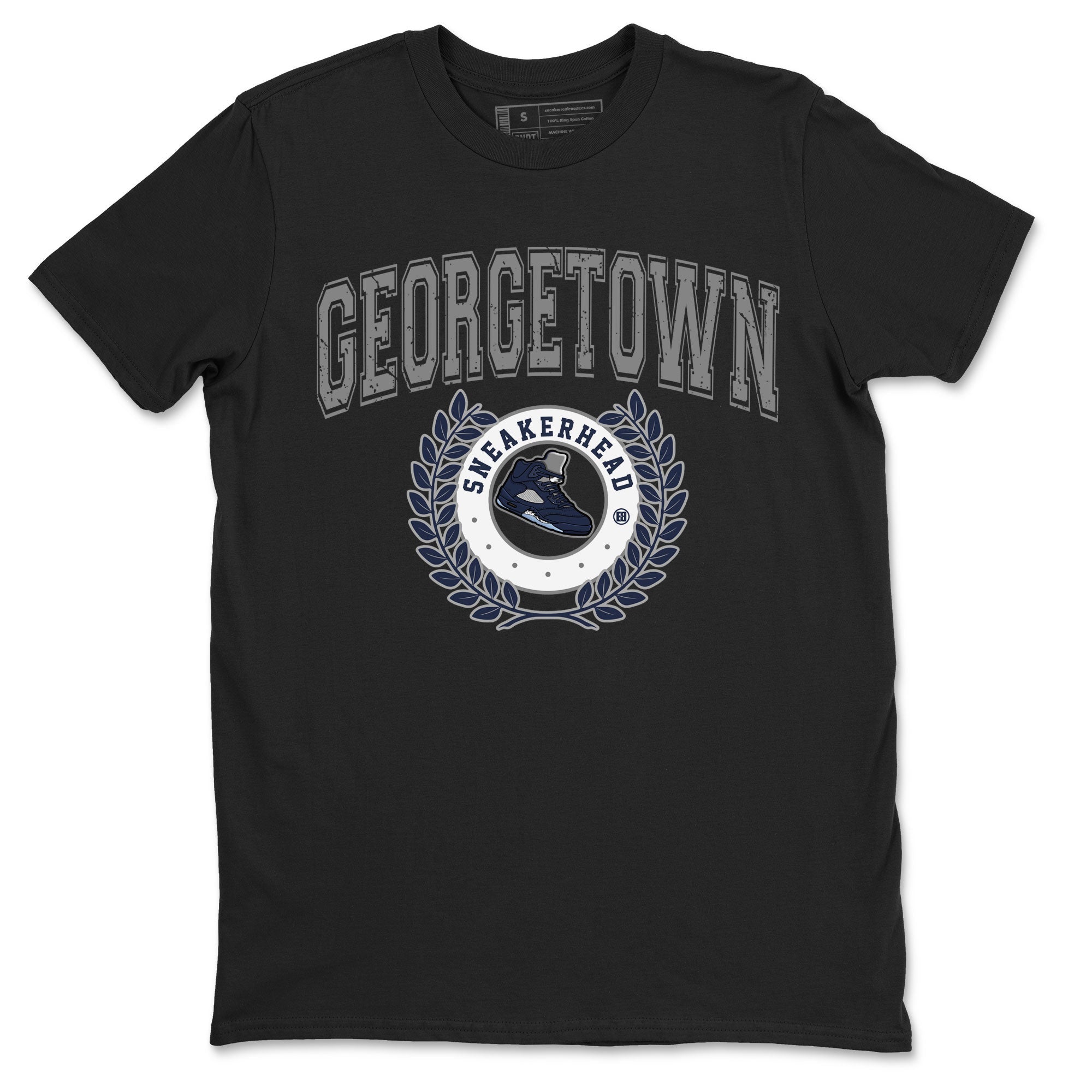 snkmatch Letter snkmatch Tee - Air Jordan 5 Georgetown