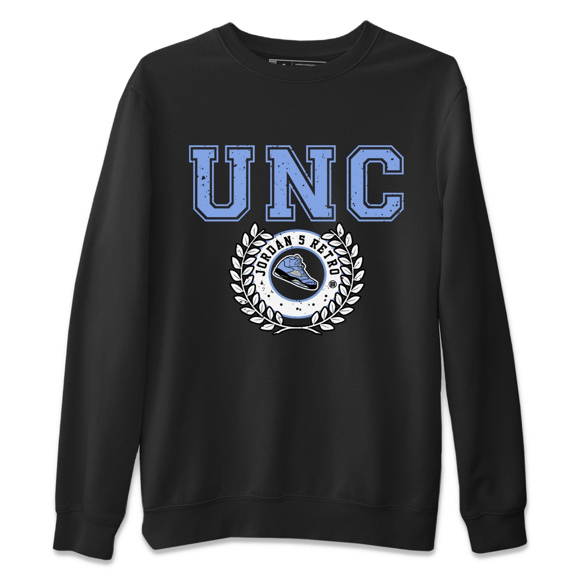 snkmatch Letter Unisex Tops - Air Jordan 5 UNC