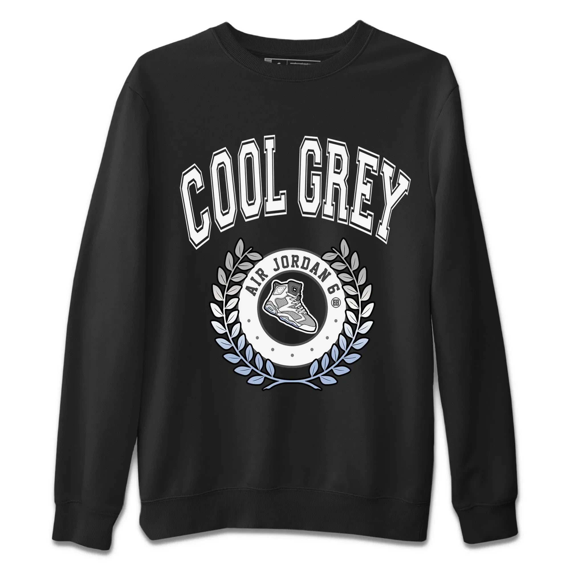 snkmatch Letter Unisex Tops - Air Jordan 6 Cool Grey