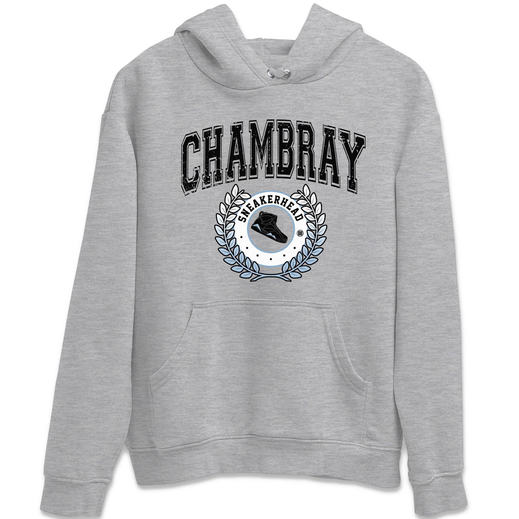 snkmatch Letter Unisex Tops - Air Jordan 7 Chambray