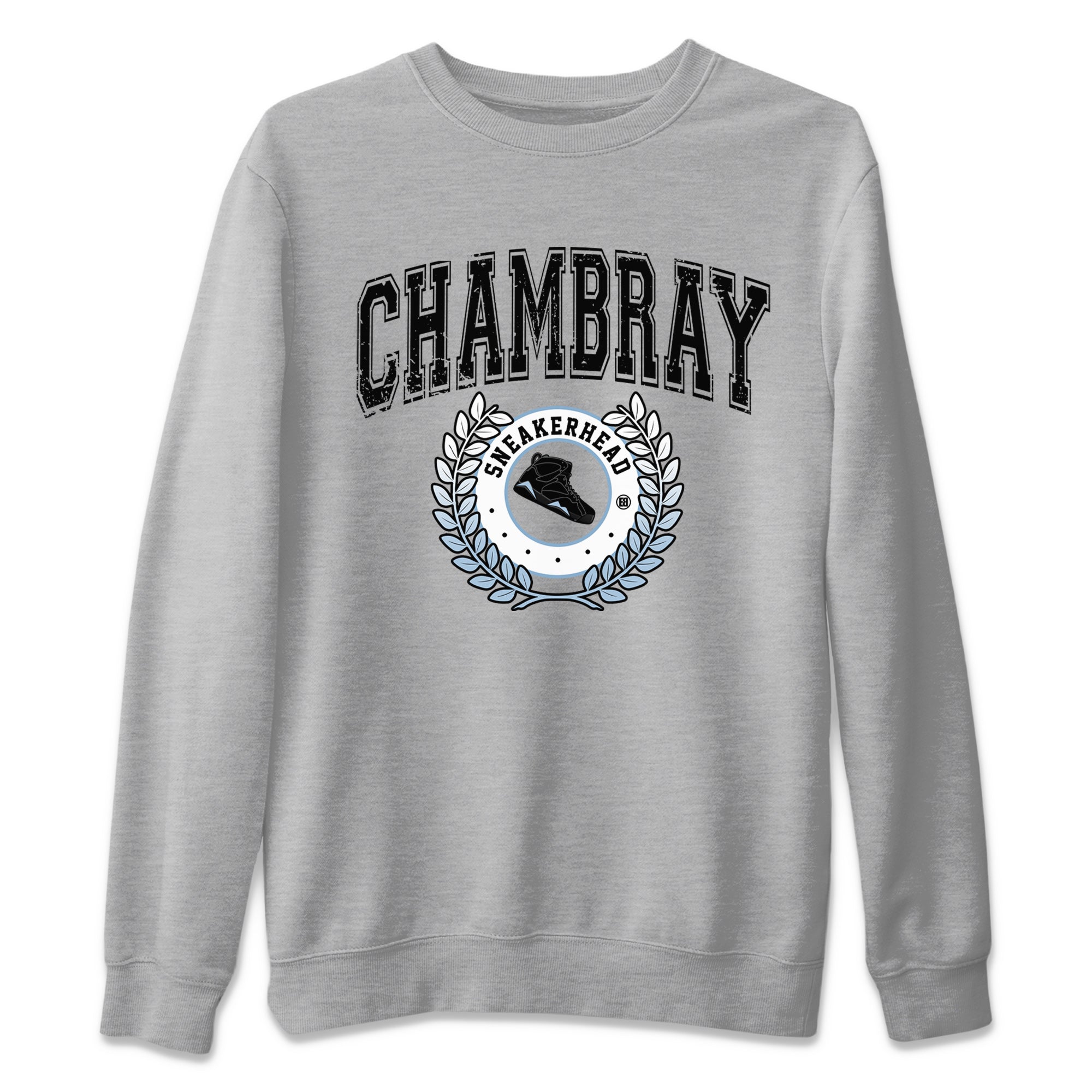 snkmatch Letter Unisex Tops - Air Jordan 7 Chambray