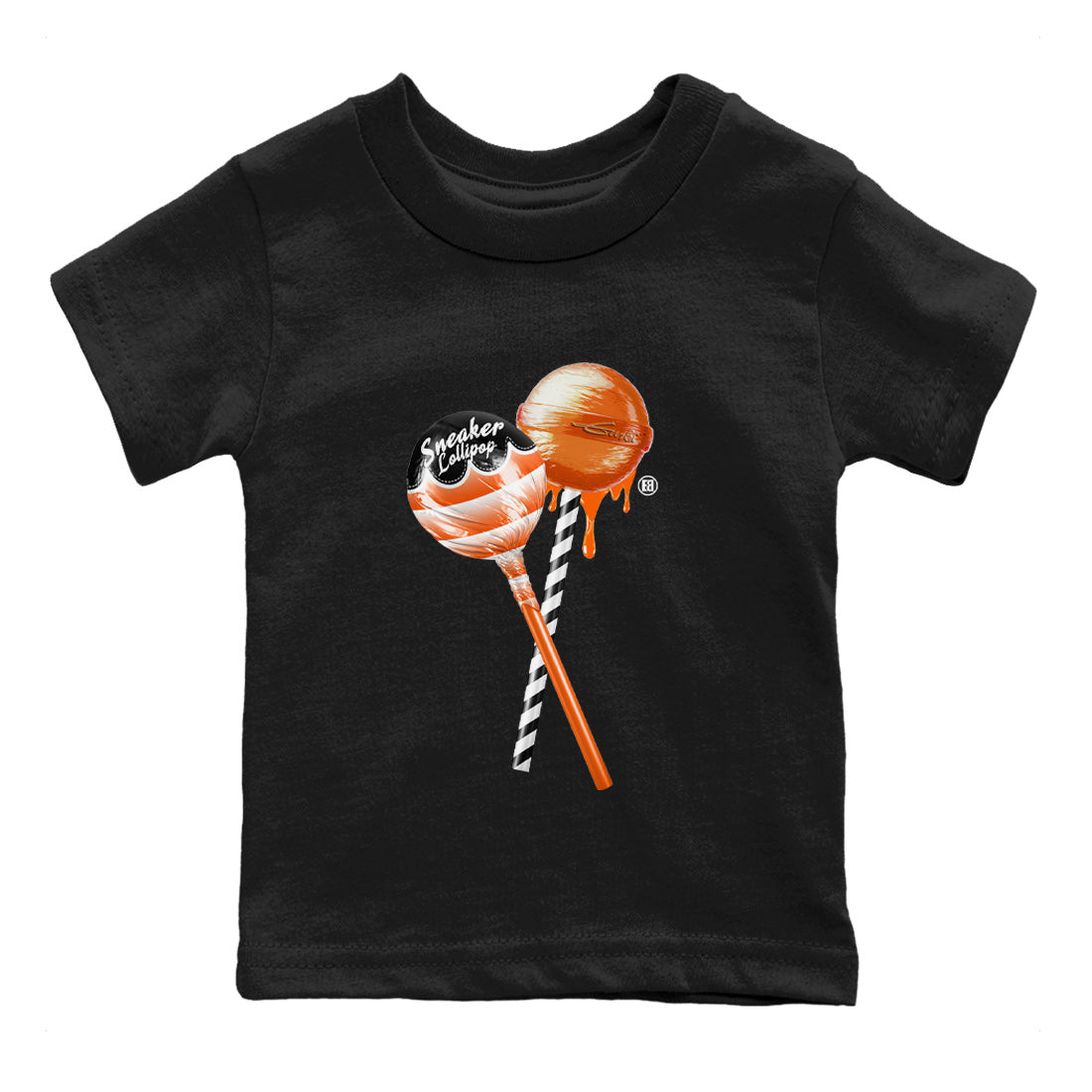 snkmatch Lollipops Kids Tops - Air Jordan 12 Brilliant Orange