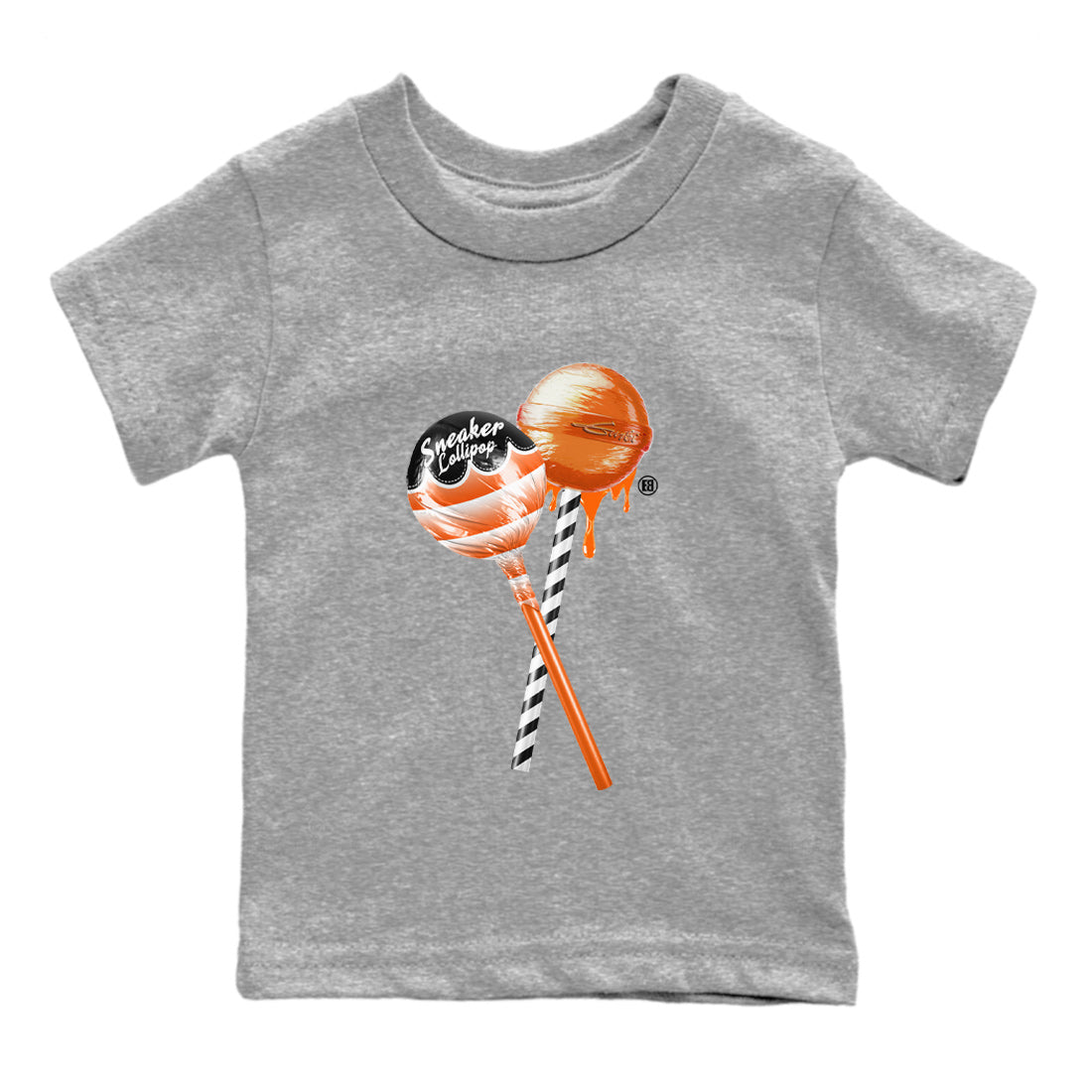 snkmatch Lollipops Kids Tops - Air Jordan 12 Brilliant Orange