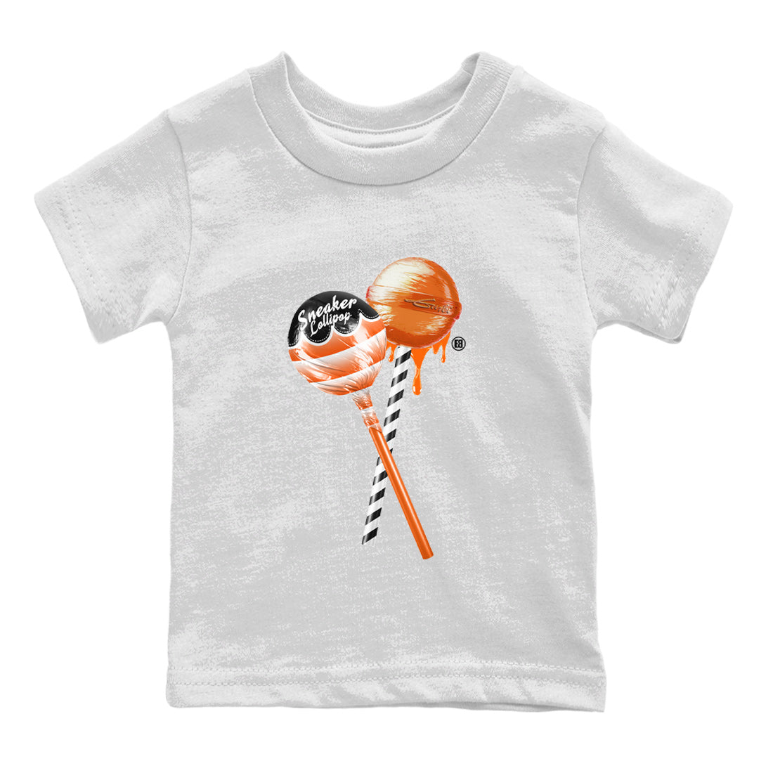 snkmatch Lollipops Kids Tops - Air Jordan 12 Brilliant Orange
