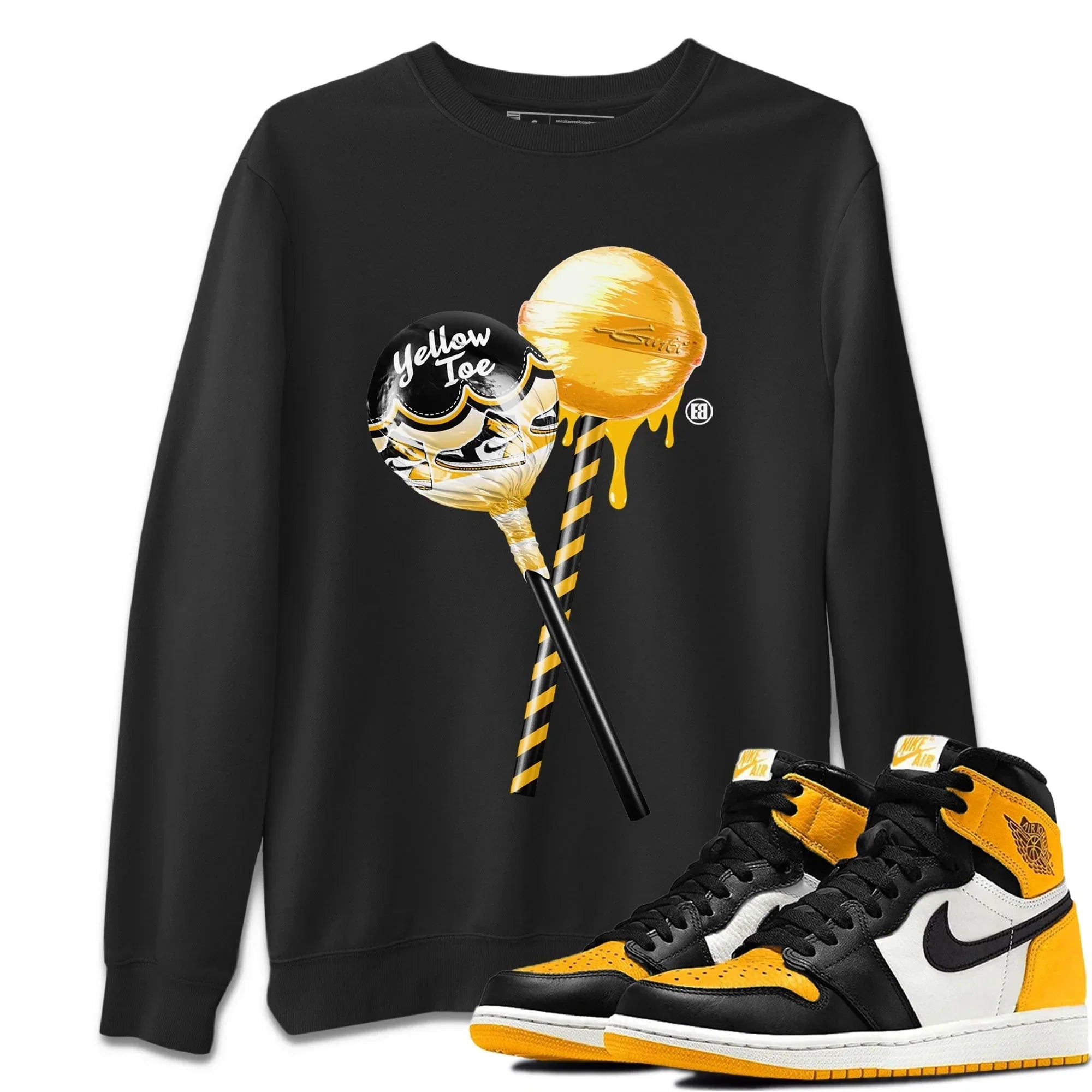 snkmatch Lollipops Unisex Tops - Air Jordan 1 Taxi