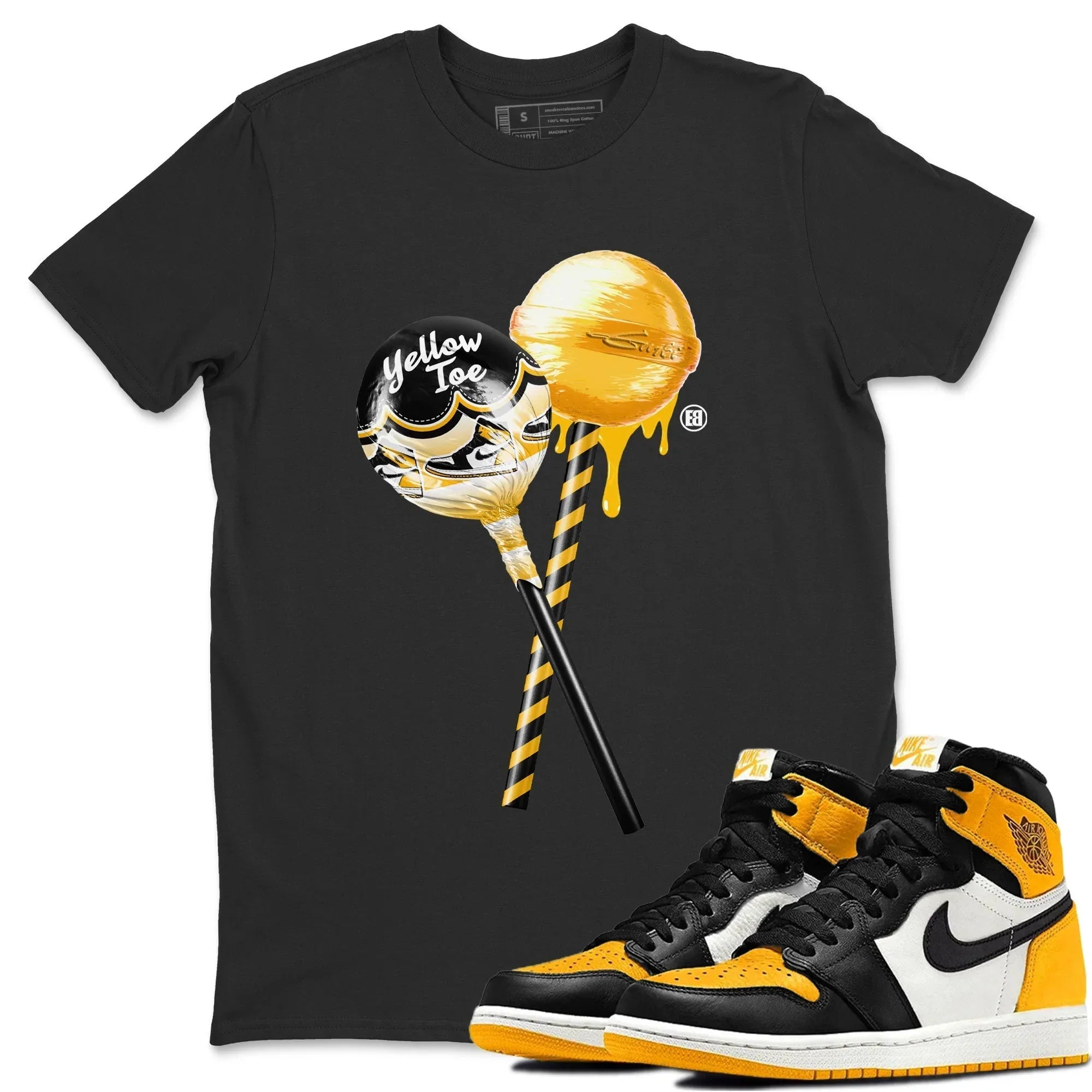 snkmatch Lollipops Unisex Tops - Air Jordan 1 Taxi