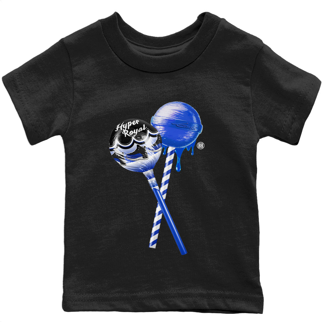 snkmatch Lollipops Kids Tops - Air Jordan 12 Hyper Royal