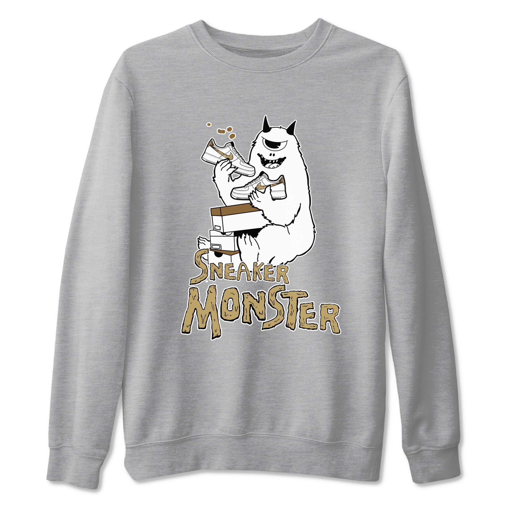 snkmatch Monster snkmatch Tees - Air Force 1 Ivory Snake