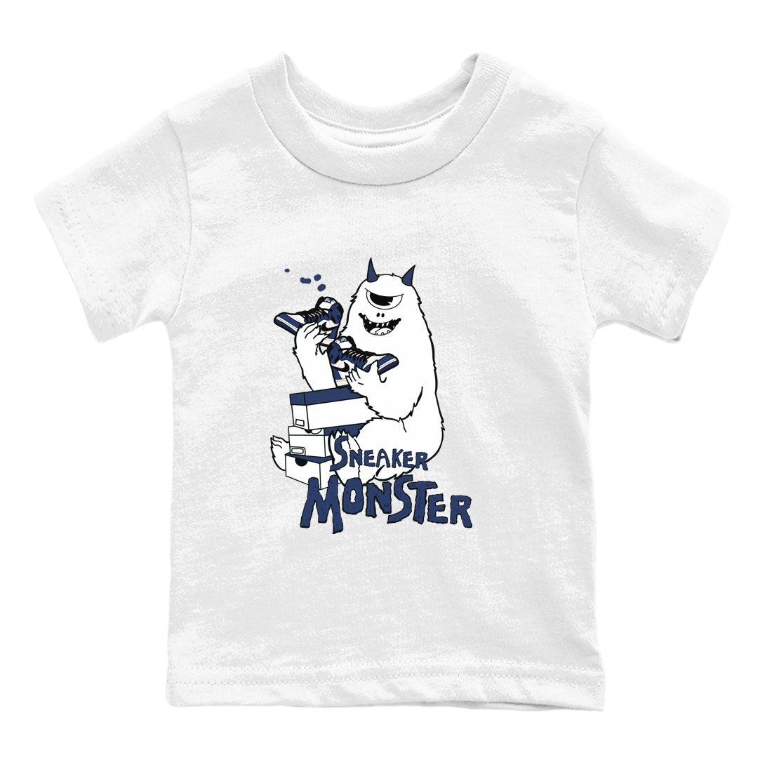snkmatch Monster snkmatch Tees Kids - Air Jordan 1 Midnight Navy
