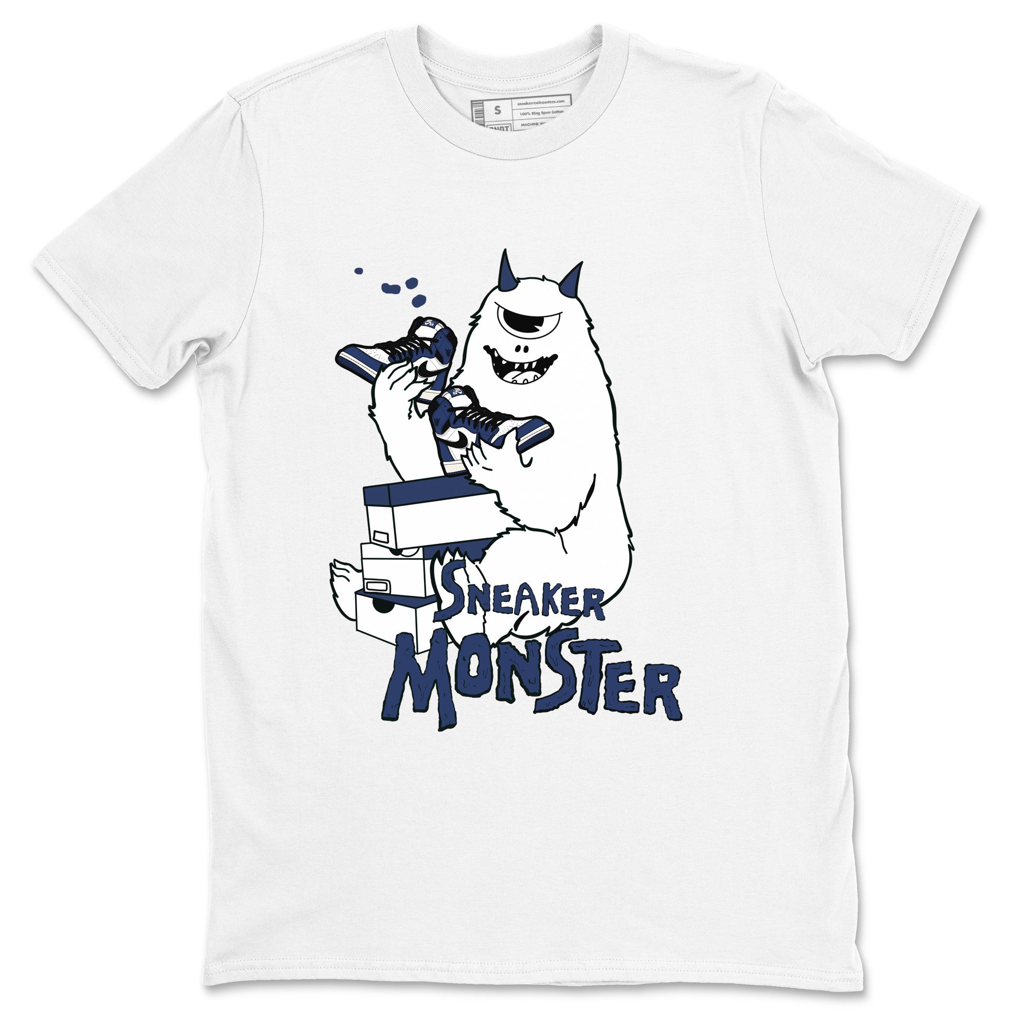 snkmatch Monster snkmatch Tees - Air Jordan 1 Midnight Navy
