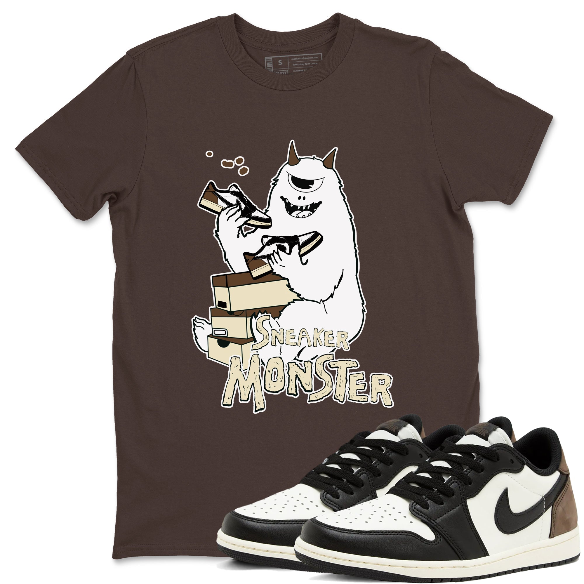 snkmatch Monster snkmatch Tees - Air Jordan 1 Mocha