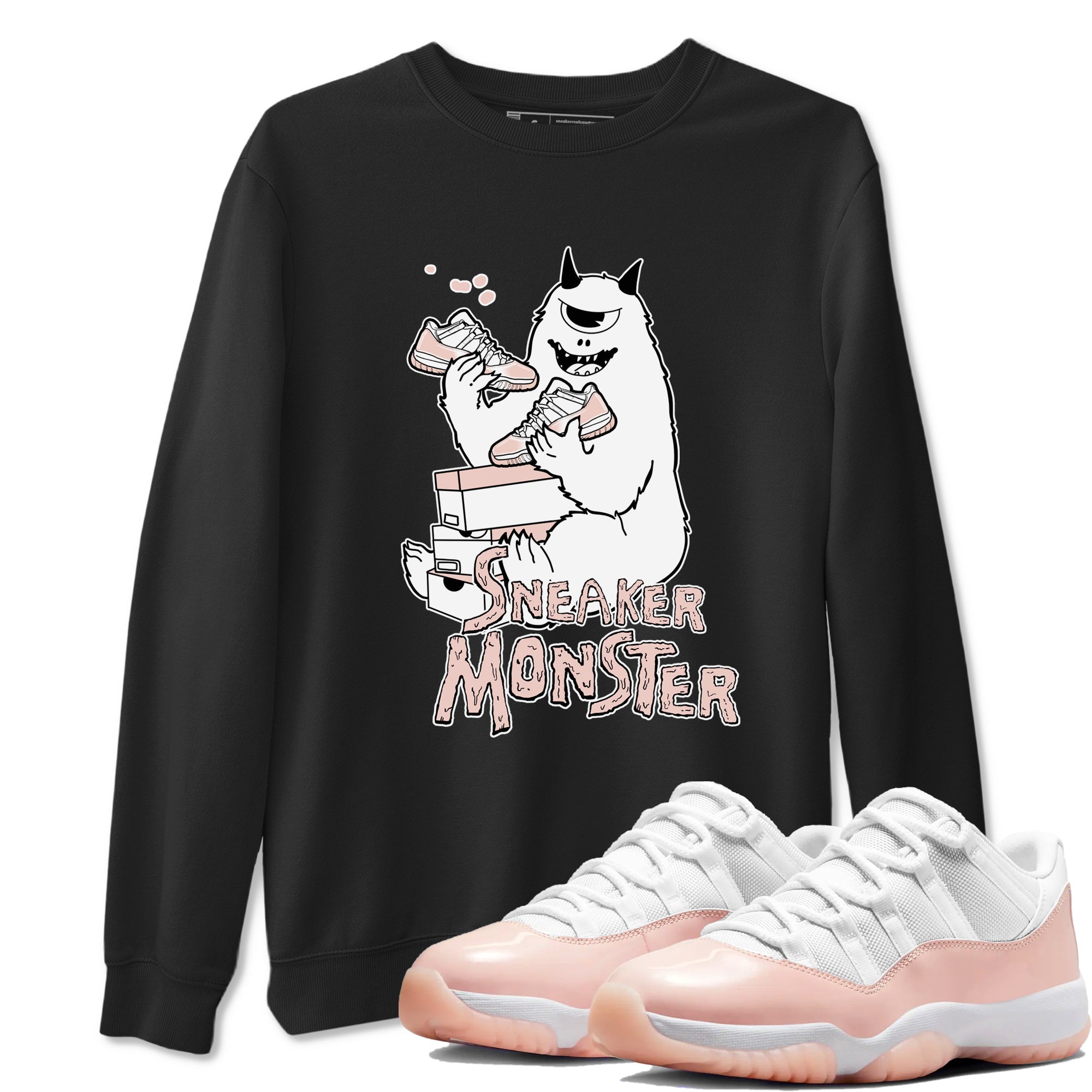 snkmatch Monster snkmatch Tees - Air Jordan 11 Legend Pink