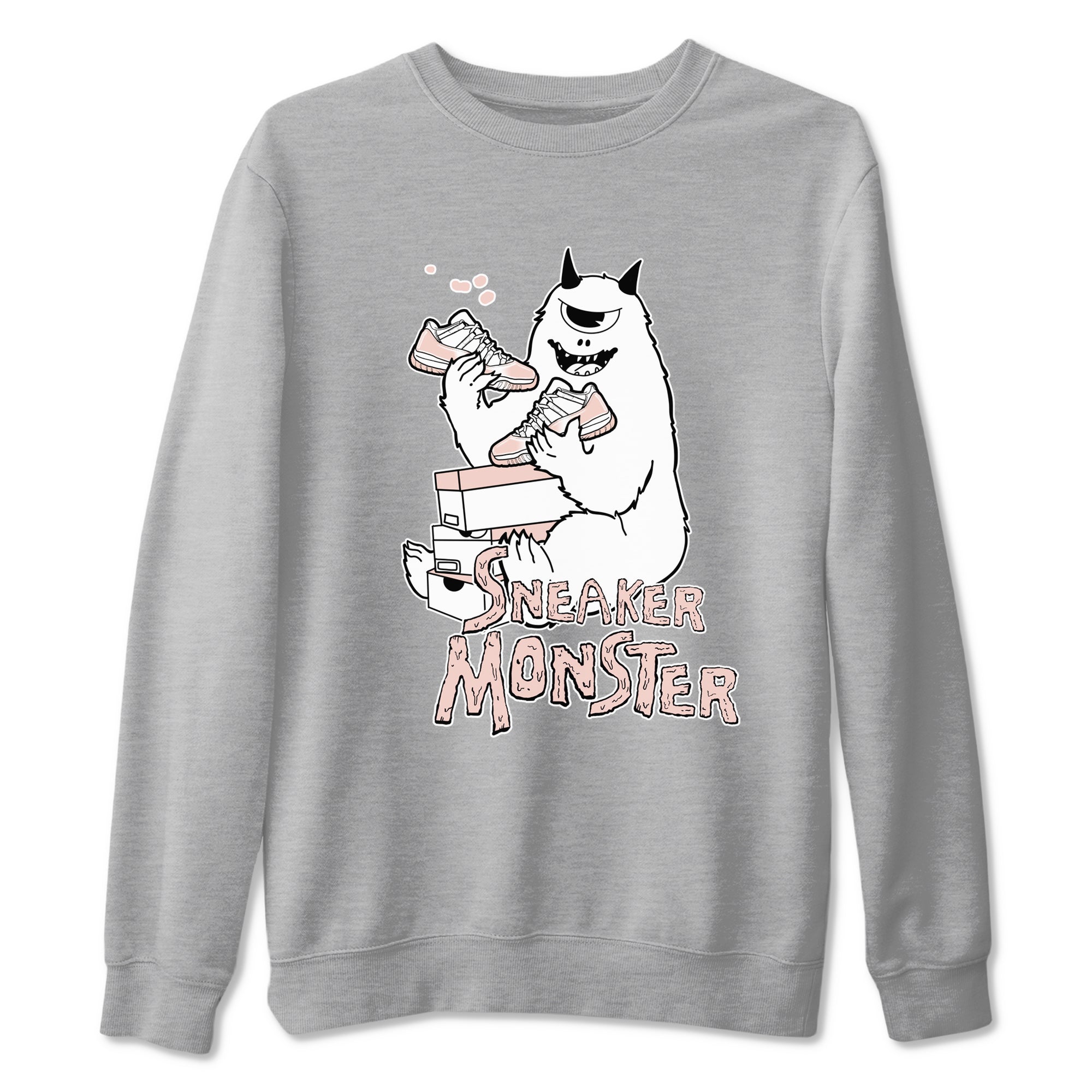 snkmatch Monster snkmatch Tees - Air Jordan 11 Legend Pink