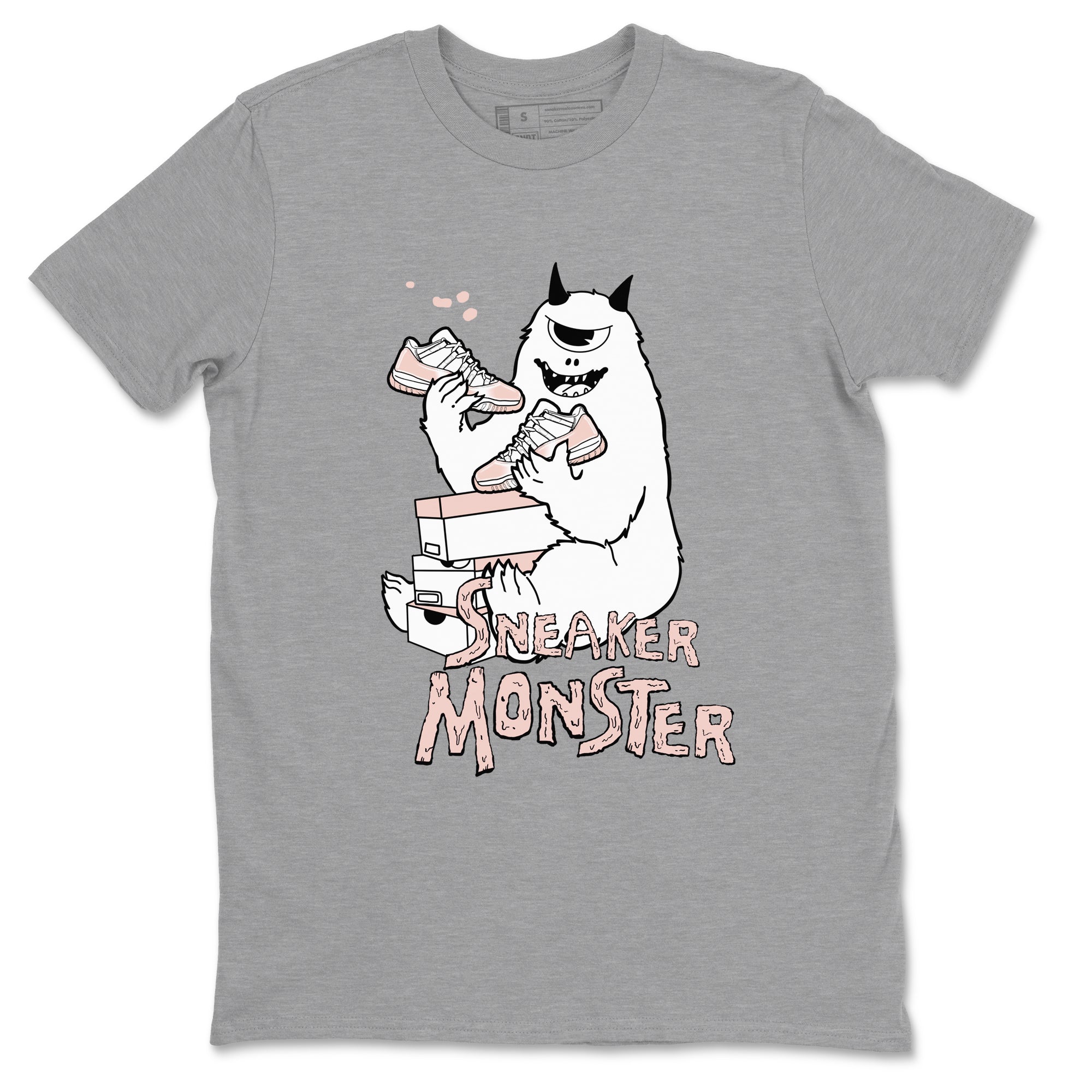 snkmatch Monster snkmatch Tees - Air Jordan 11 Legend Pink