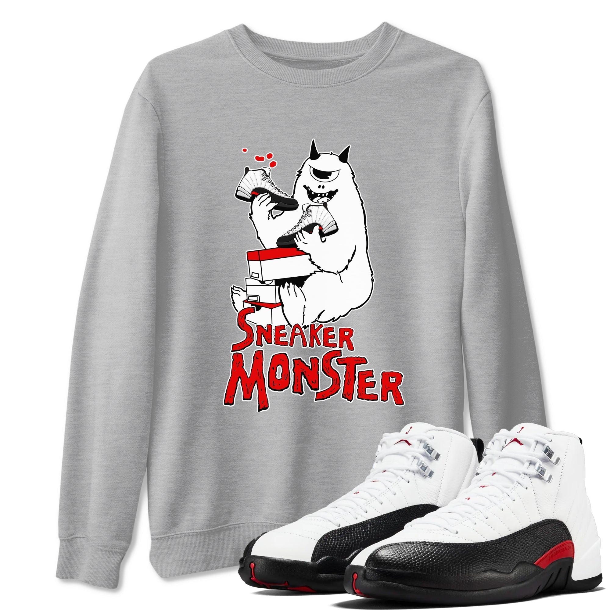 snkmatch Monster snkmatch Tees - Air Jordan 12 Taxi Flip