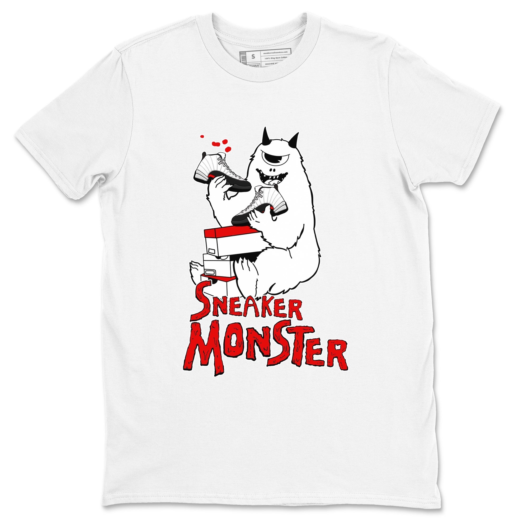 snkmatch Monster snkmatch Tees - Air Jordan 12 Taxi Flip