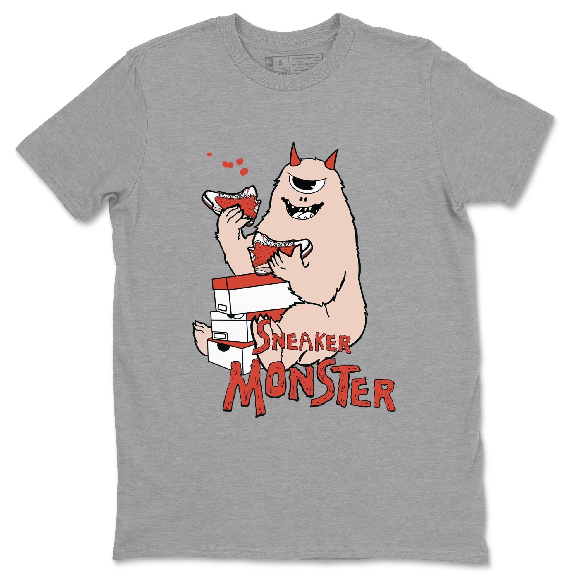 snkmatch Monster snkmatch Tees - Air Jordan 13 Dune Red