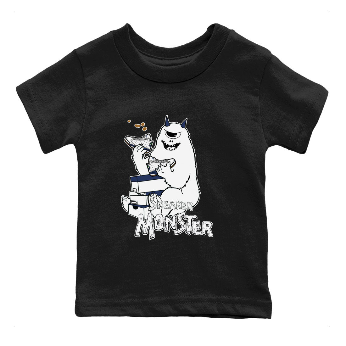 snkmatch Monster snkmatch Tees Kids - Air Jordan 13 Midnight Navy
