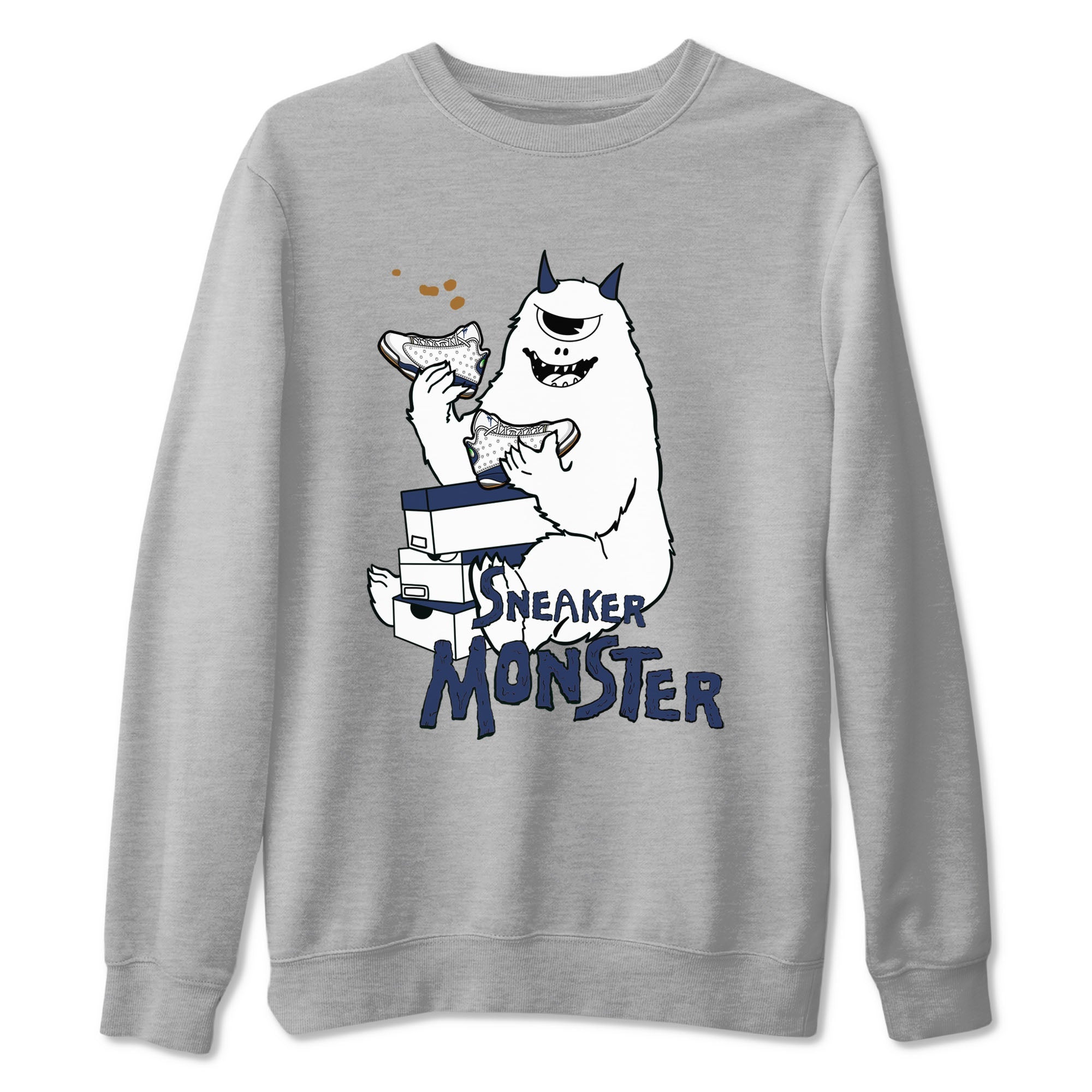 snkmatch Monster snkmatch Tees - Air Jordan 13 Midnight Navy