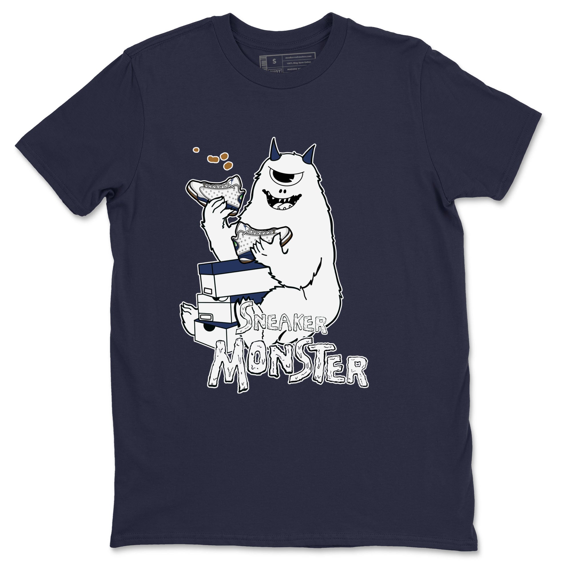 snkmatch Monster snkmatch Tees - Air Jordan 13 Midnight Navy