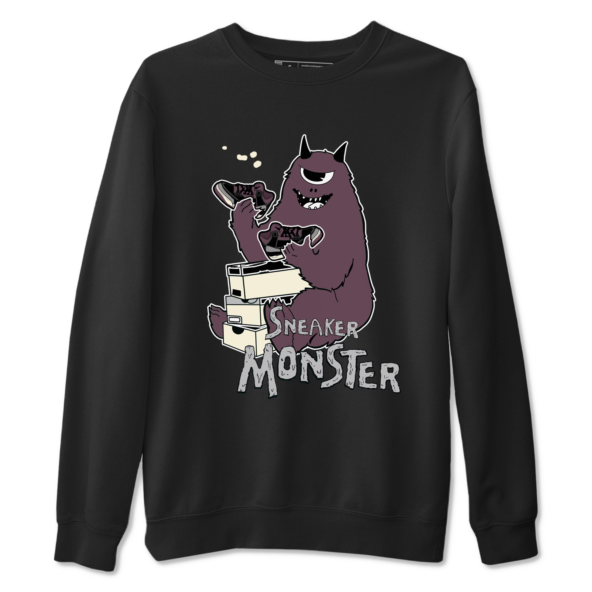 snkmatch Monster snkmatch Tees - Air Jordan 3 A Ma Maniere x Black
