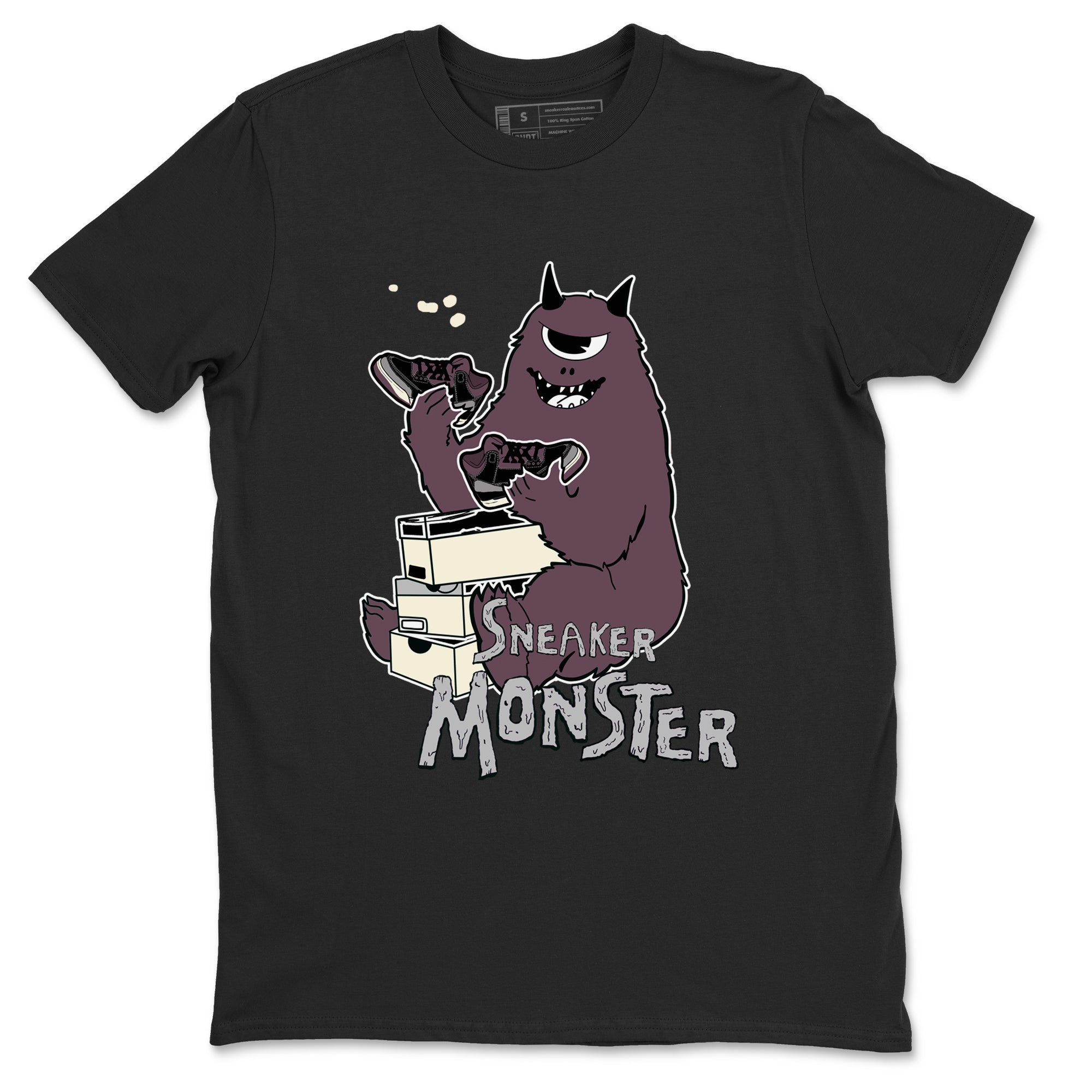 snkmatch Monster snkmatch Tees - Air Jordan 3 A Ma Maniere x Black