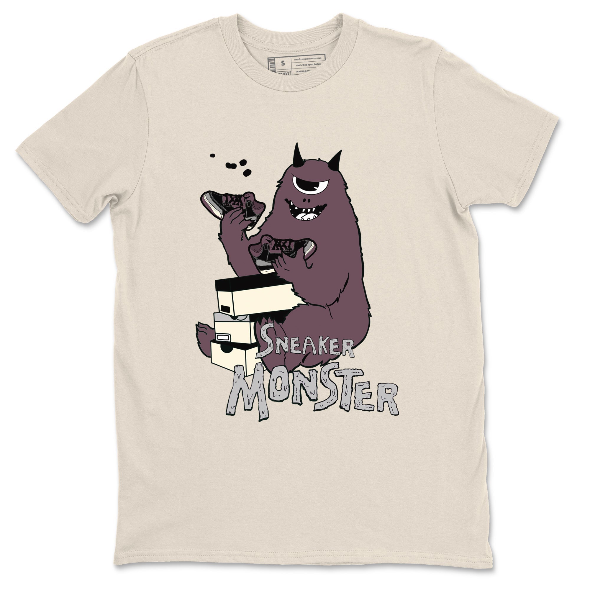 snkmatch Monster snkmatch Tees - Air Jordan 3 A Ma Maniere x Black