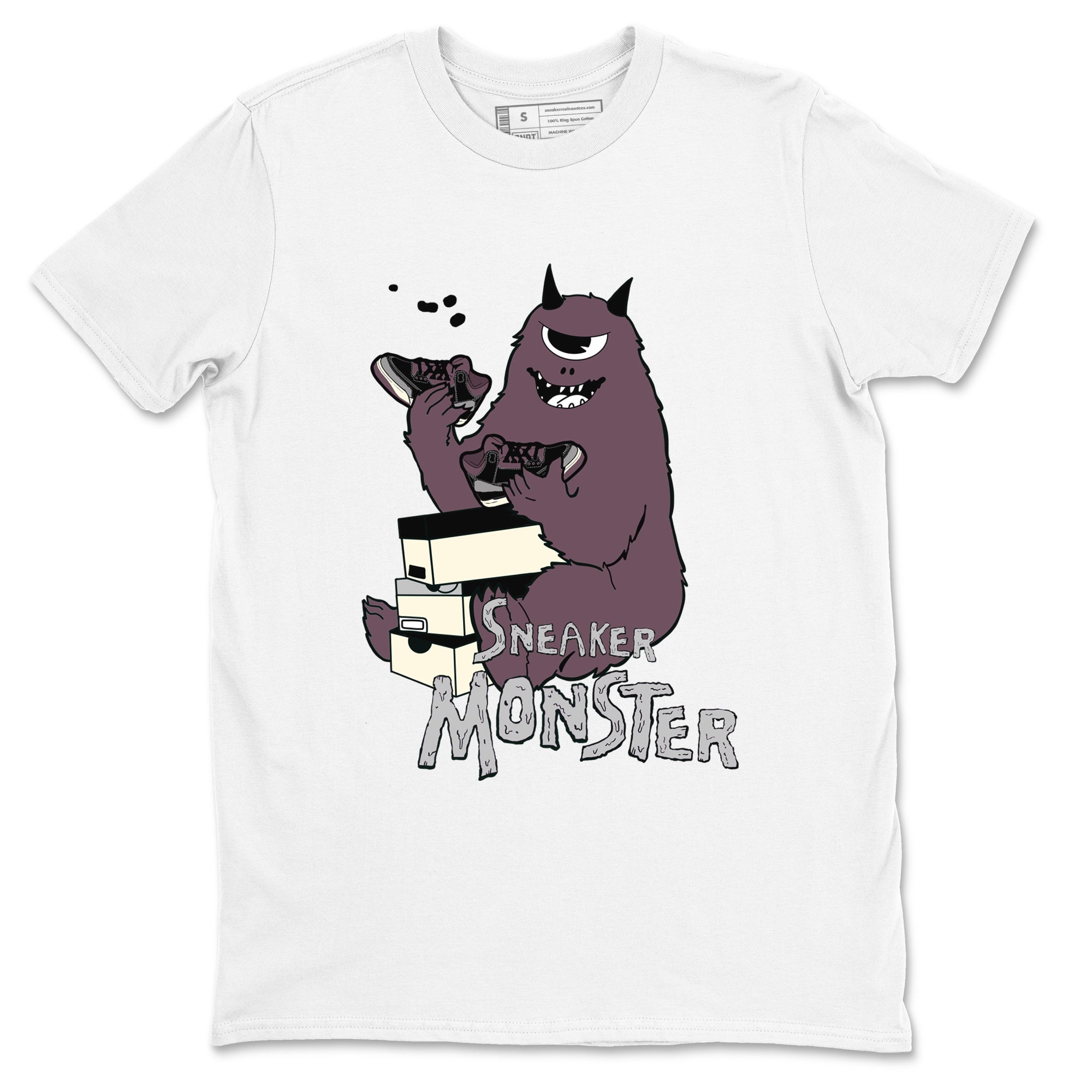 snkmatch Monster snkmatch Tees - Air Jordan 3 A Ma Maniere x Black