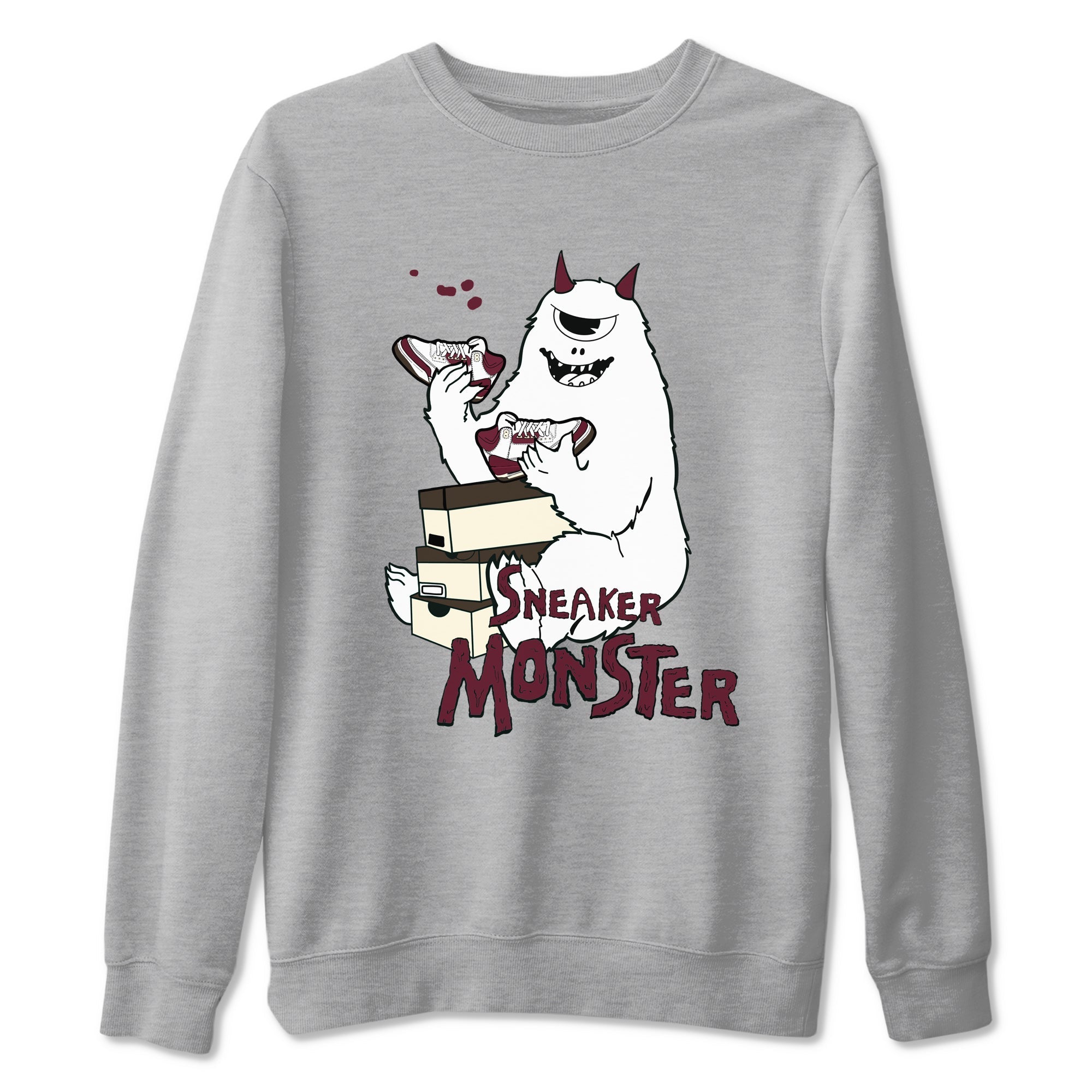 snkmatch Monster snkmatch Tees - Air Jordan 3 A Ma Maniere x Burgundy Crush