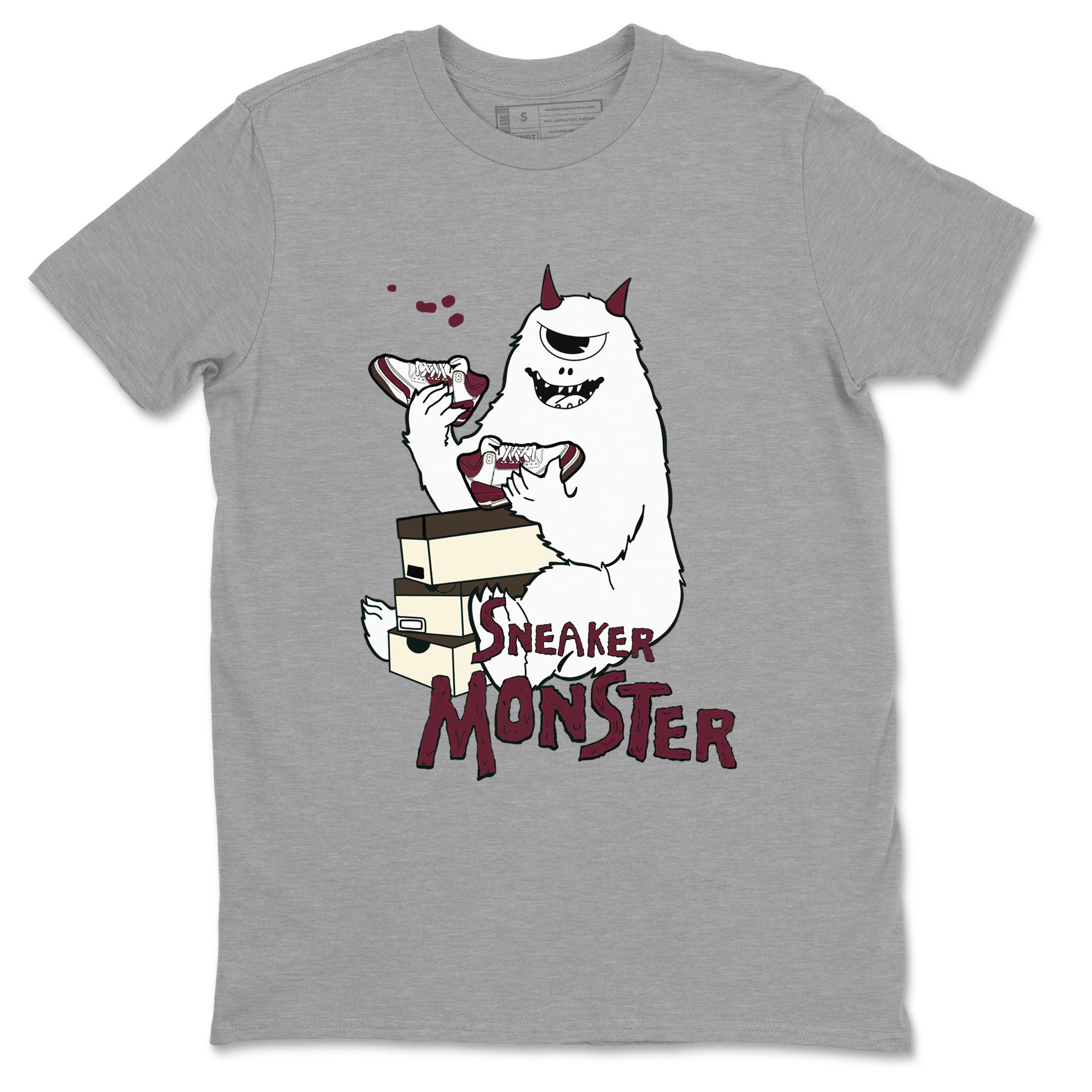 snkmatch Monster snkmatch Tees - Air Jordan 3 A Ma Maniere x Burgundy Crush