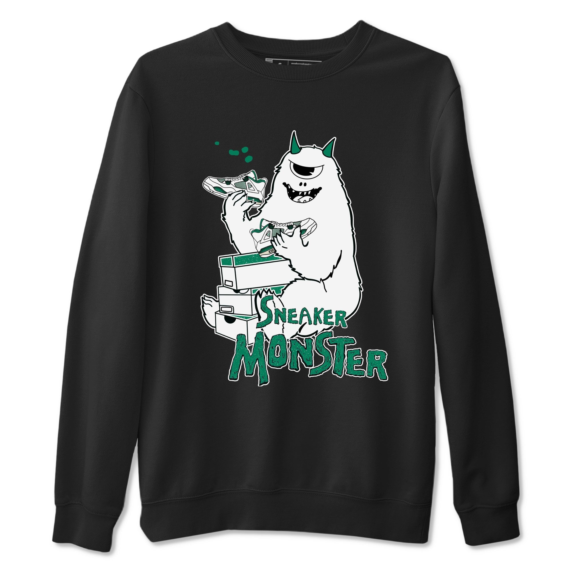 snkmatch Monster snkmatch Tees - Air Jordan 4 Oxidized Green