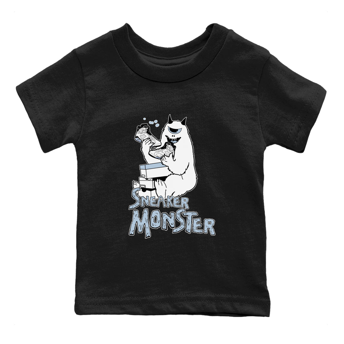 snkmatch Monster snkmatch Tees Kids - Air Jordan 6 White Black
