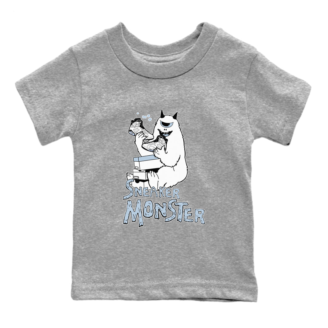 snkmatch Monster snkmatch Tees Kids - Air Jordan 6 White Black