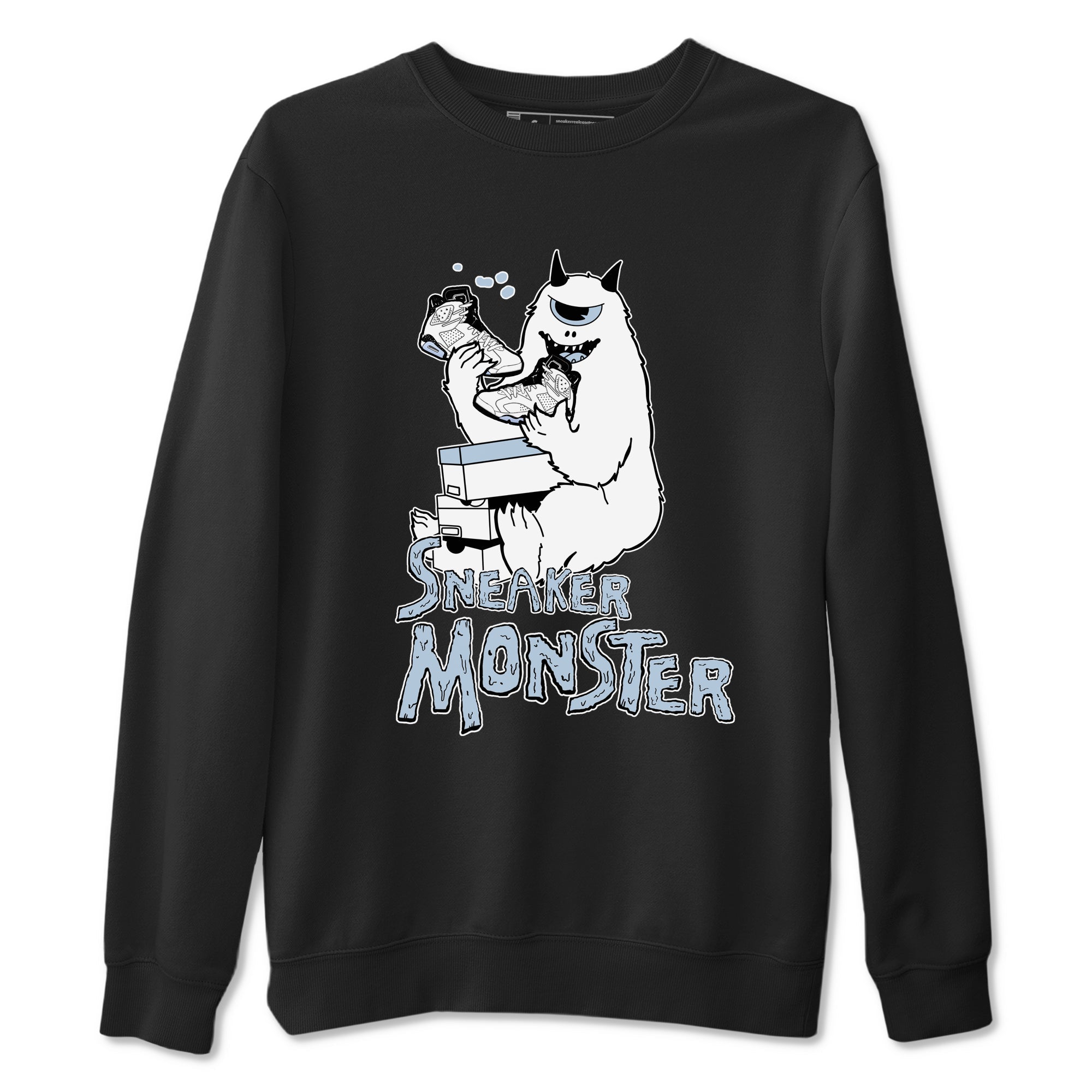 snkmatch Monster snkmatch Tees - Air Jordan 6 White Black