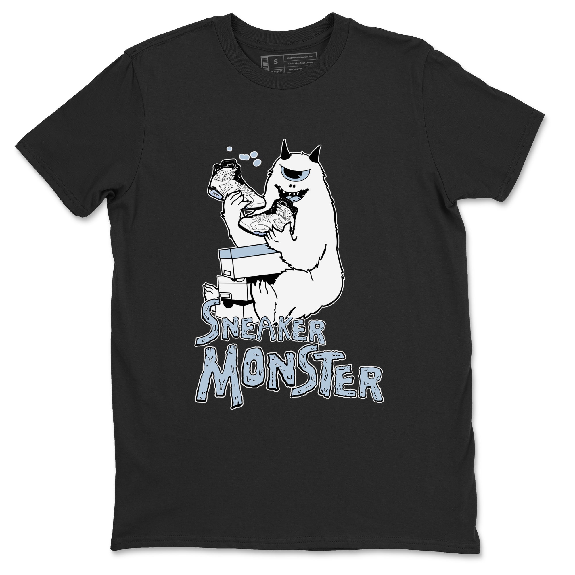 snkmatch Monster snkmatch Tees - Air Jordan 6 White Black