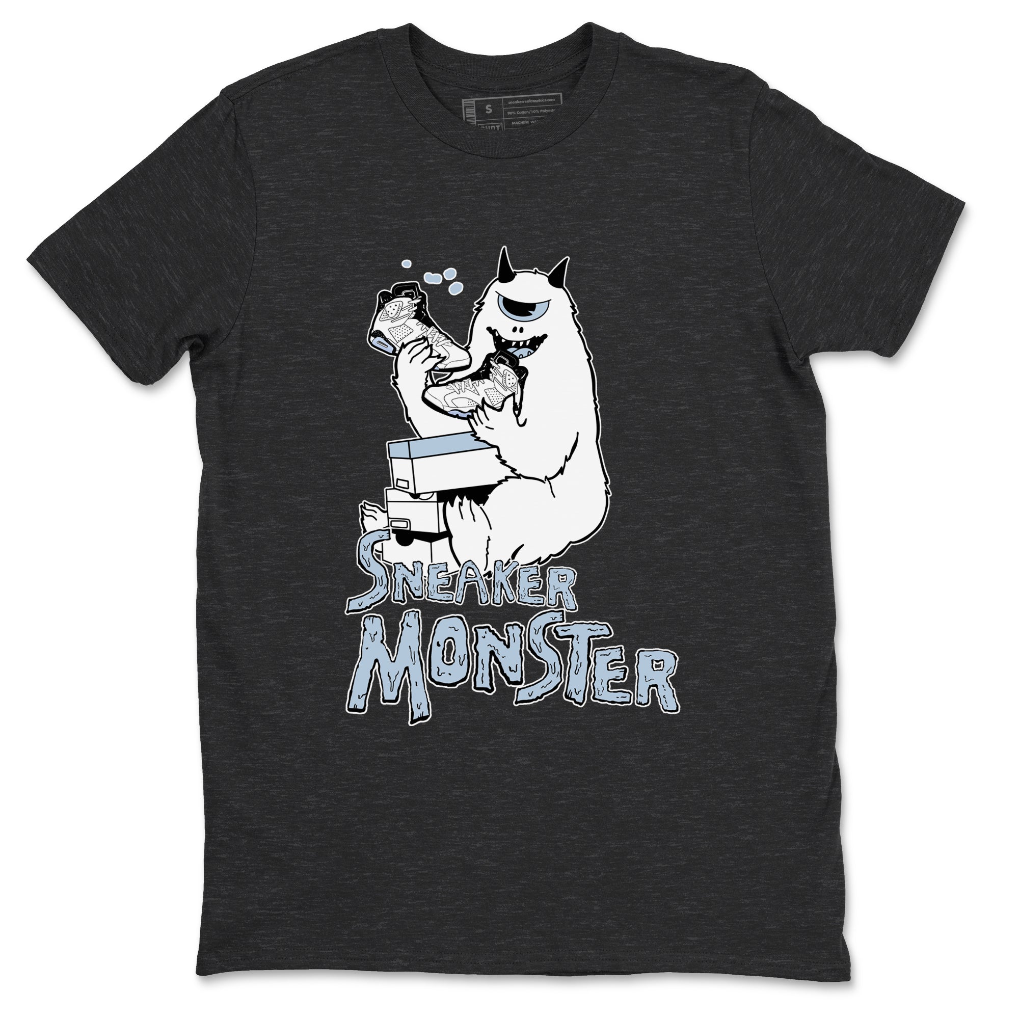 snkmatch Monster snkmatch Tees - Air Jordan 6 White Black