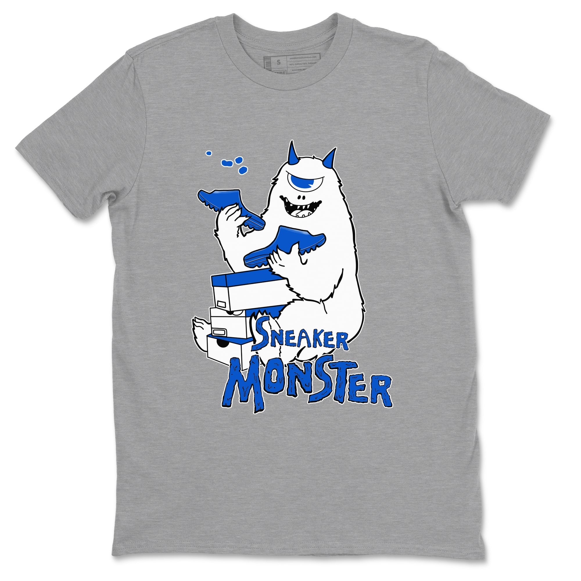 snkmatch Monster snkmatch Tees - Yeezy Slide Azure