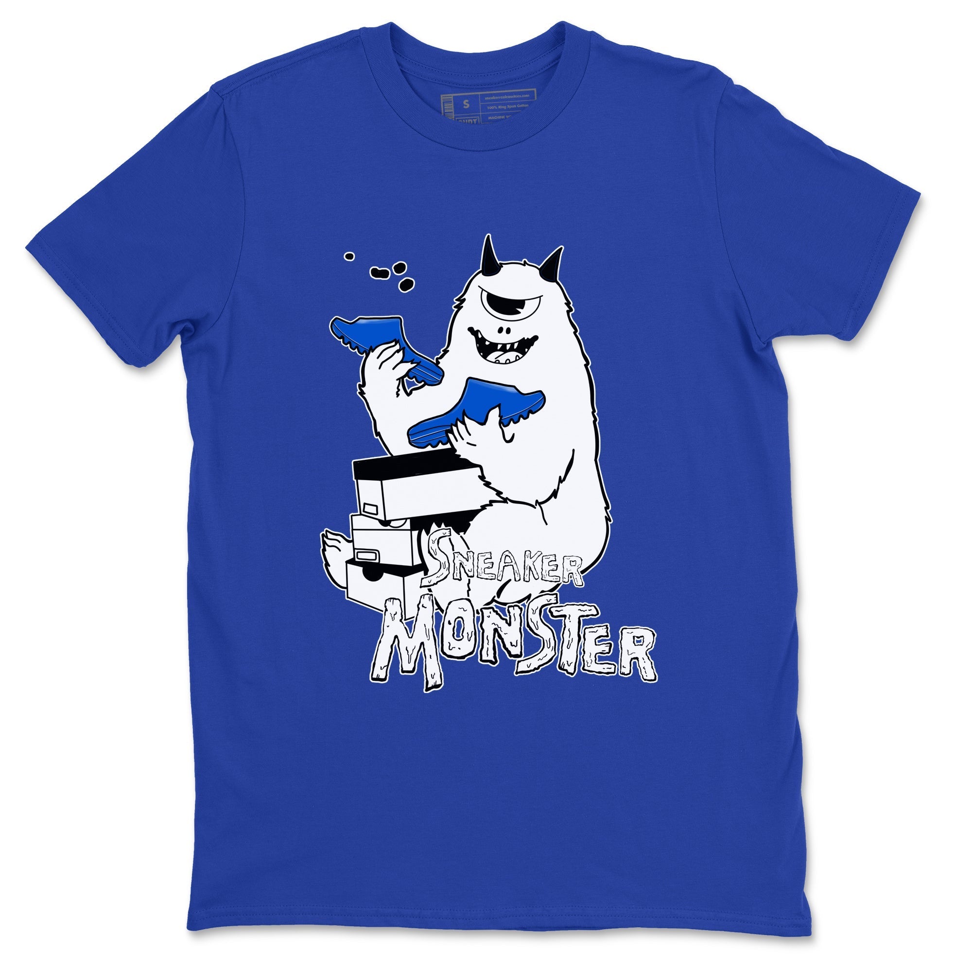 snkmatch Monster snkmatch Tees - Yeezy Slide Azure
