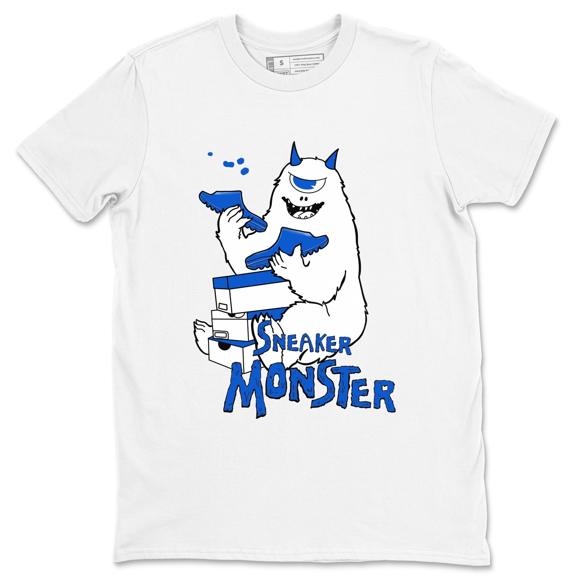 snkmatch Monster snkmatch Tees - Yeezy Slide Azure