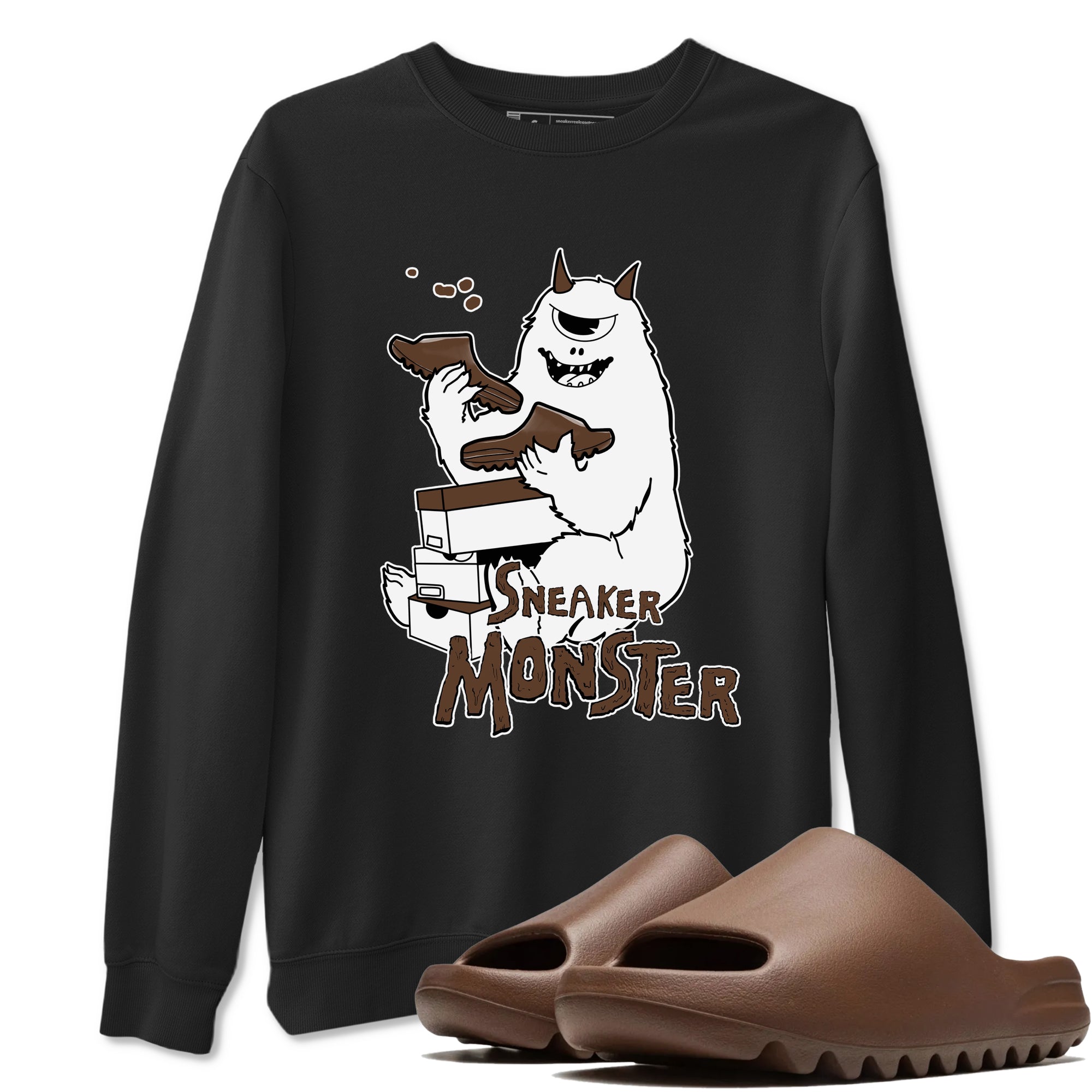 snkmatch Monster snkmatch Tees - Yeezy Slide Flax