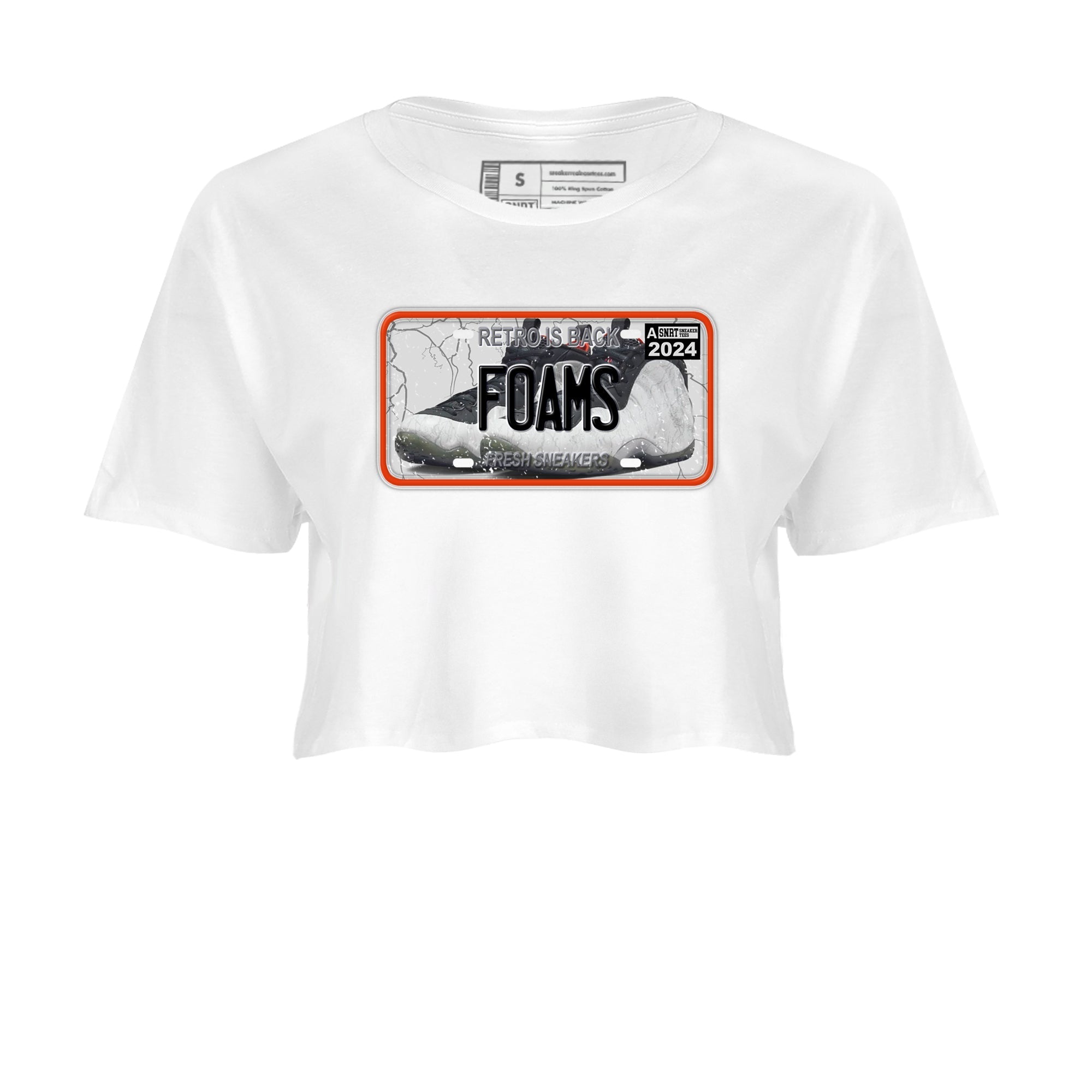 snkmatch Plate snkmatch Women's Top - Air Foamposite One Jin