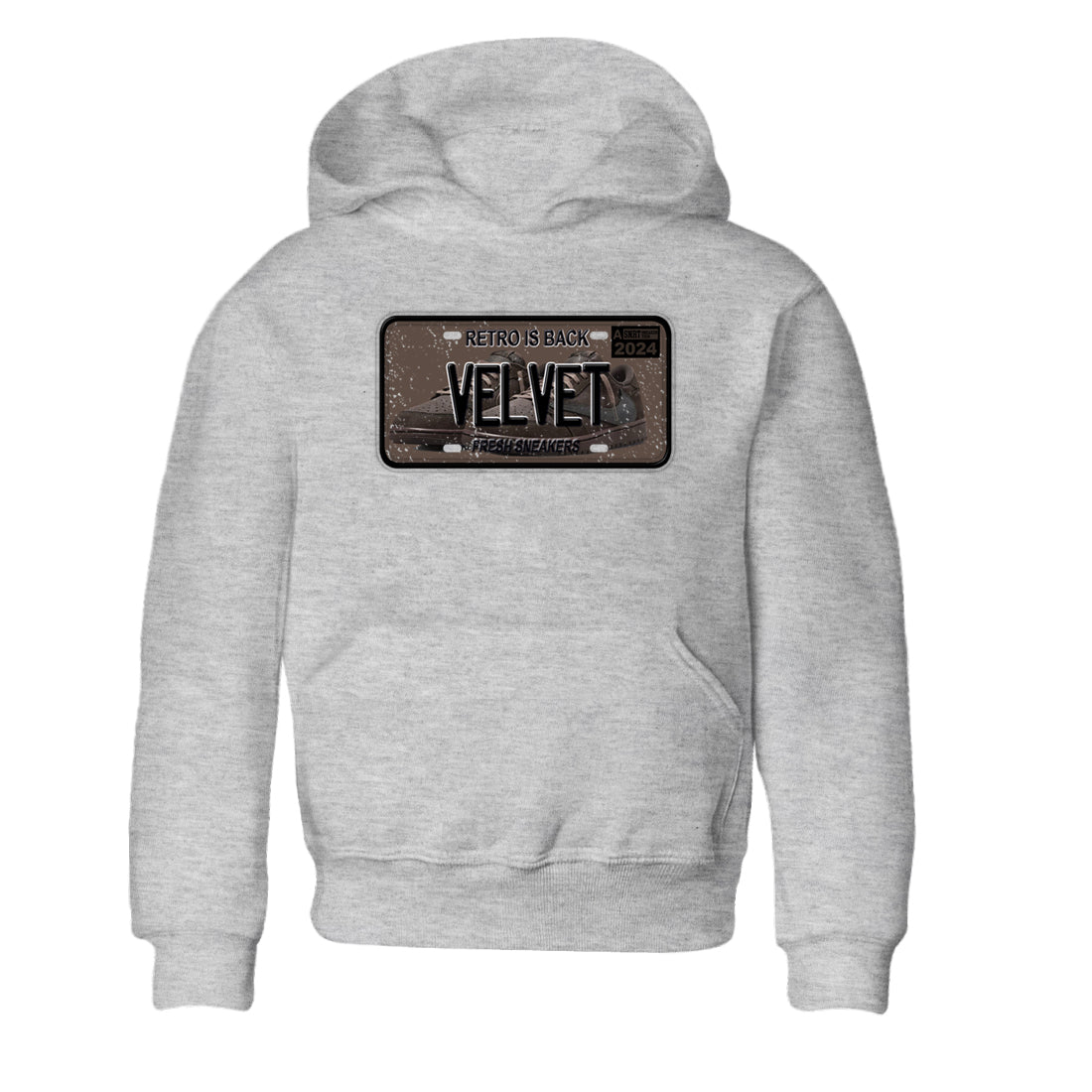 snkmatch Plate snkmatch Tees Kids - Air Jordan 1 Travis Scott Velvet Brown