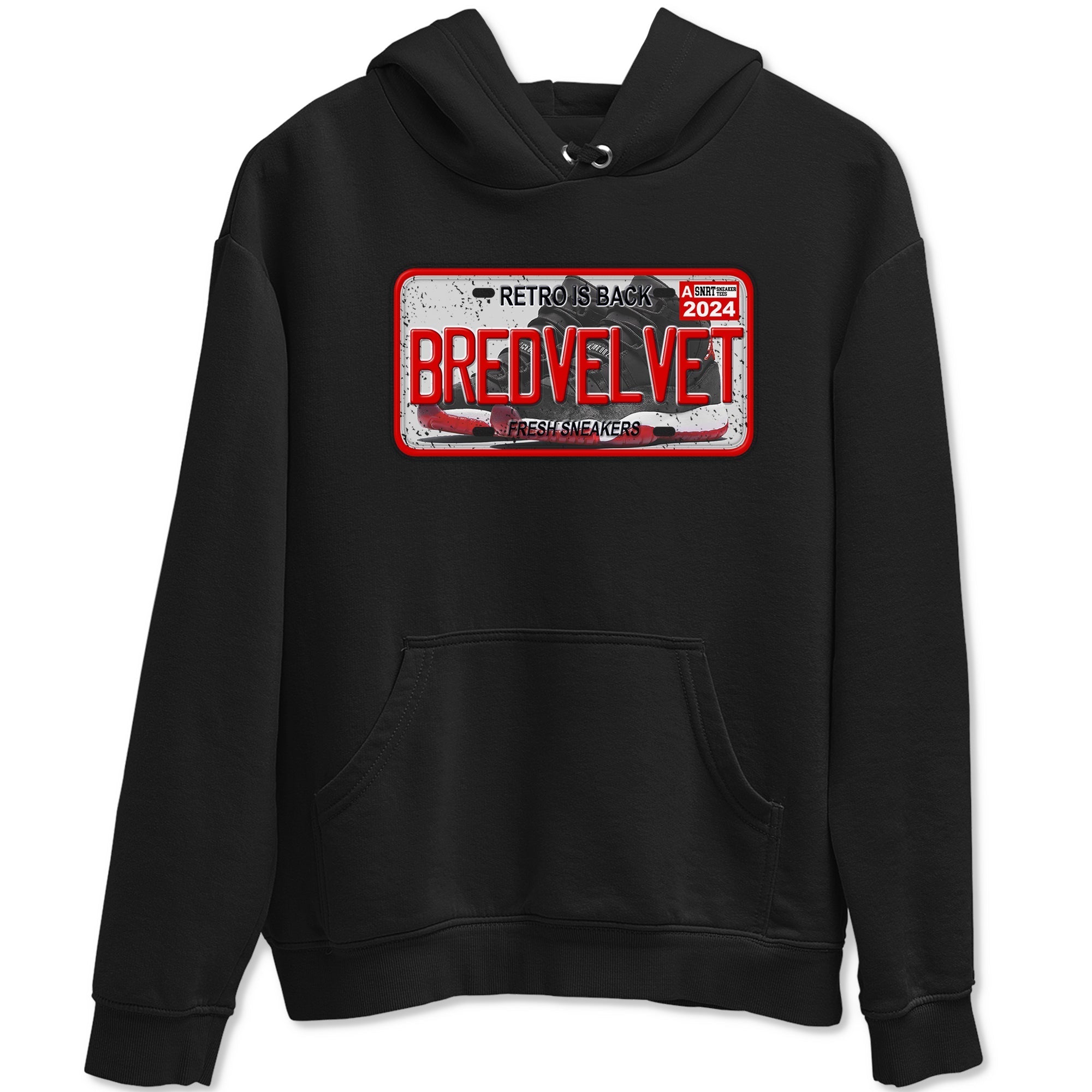 snkmatch Plate snkmatch Tees - Air Jordan 11 Bred Velvet