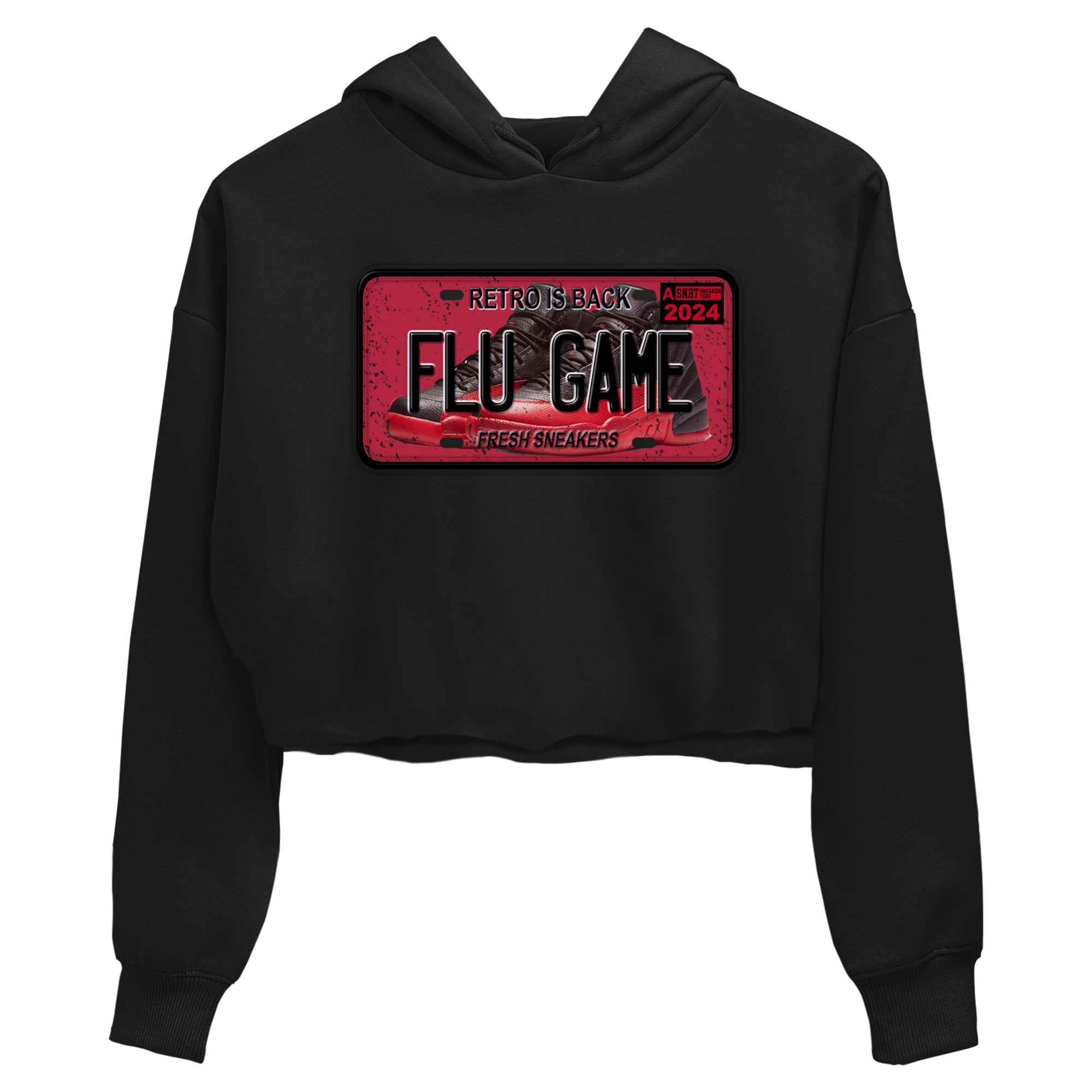 snkmatch Plate snkmatch Women's Top - Air Jordan 12 Flu Game