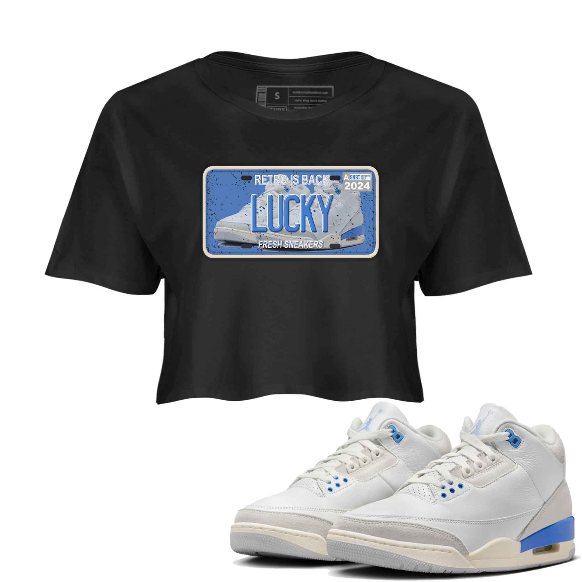 snkmatch Plate snkmatch Women's Top - Air Jordan 3 Lucky Shorts