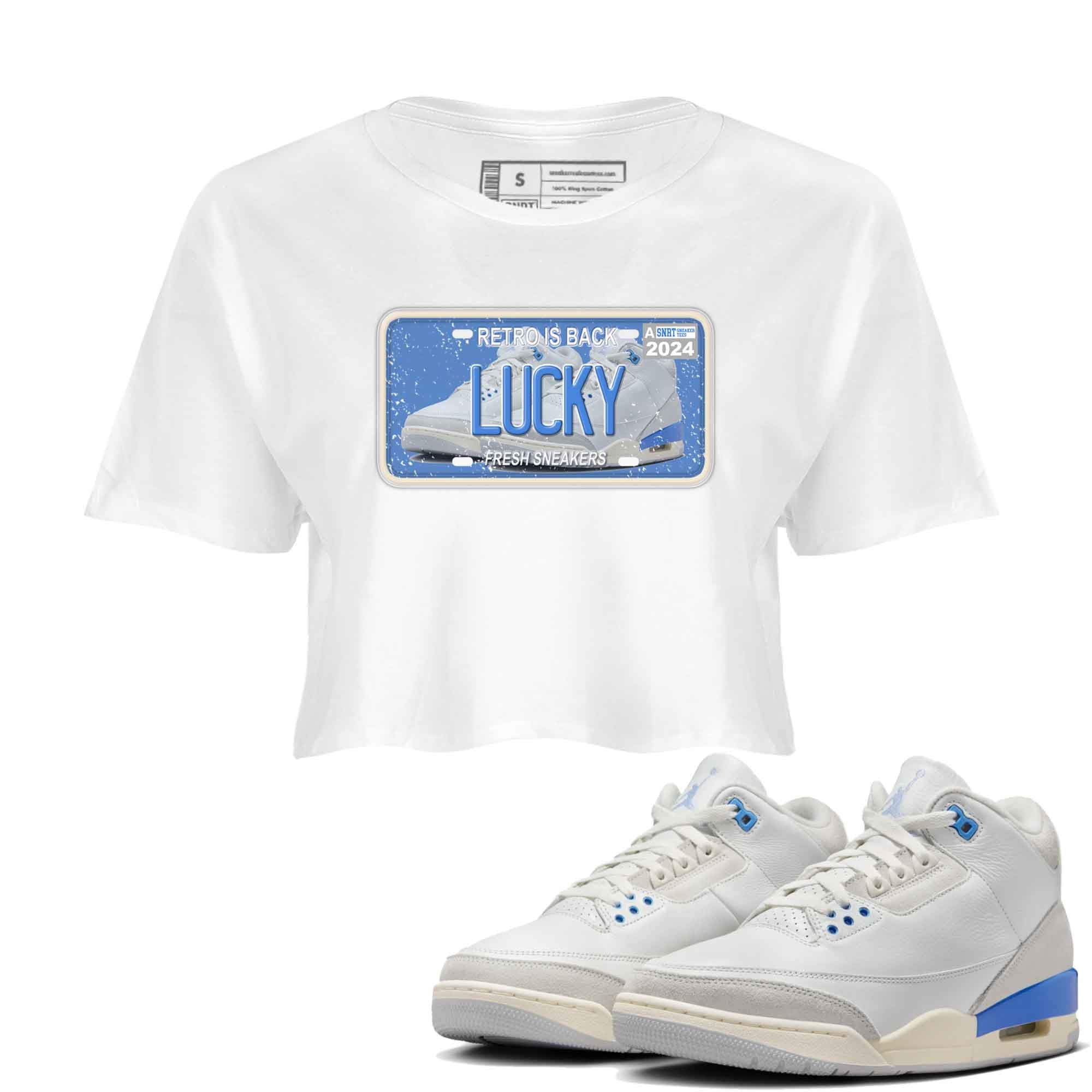 snkmatch Plate snkmatch Women's Top - Air Jordan 3 Lucky Shorts