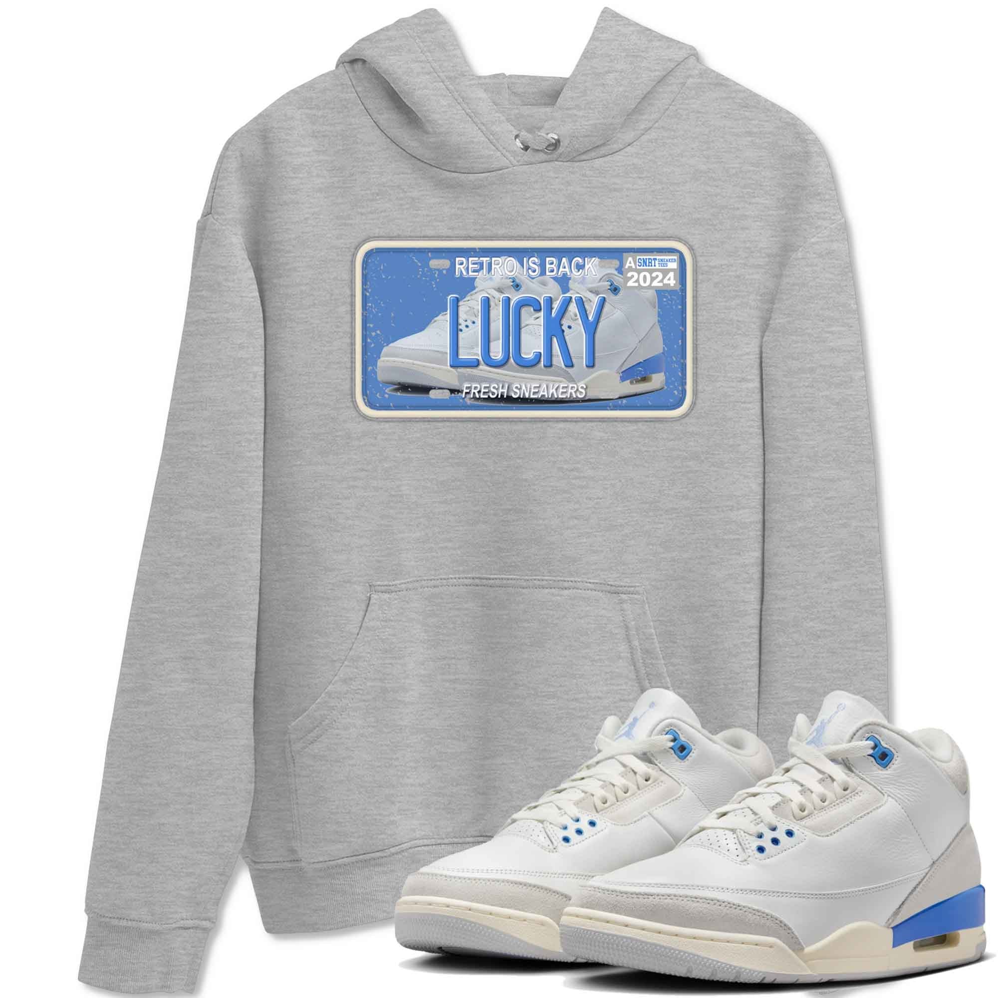 snkmatch Plate snkmatch Tees - Air Jordan 3 Lucky Shorts