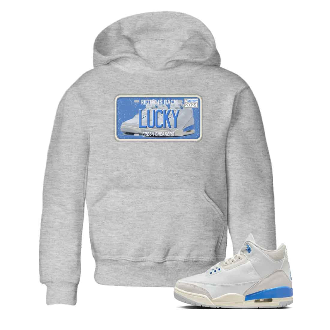 snkmatch Plate snkmatch Tees Kids - Air Jordan 3 Lucky Shorts