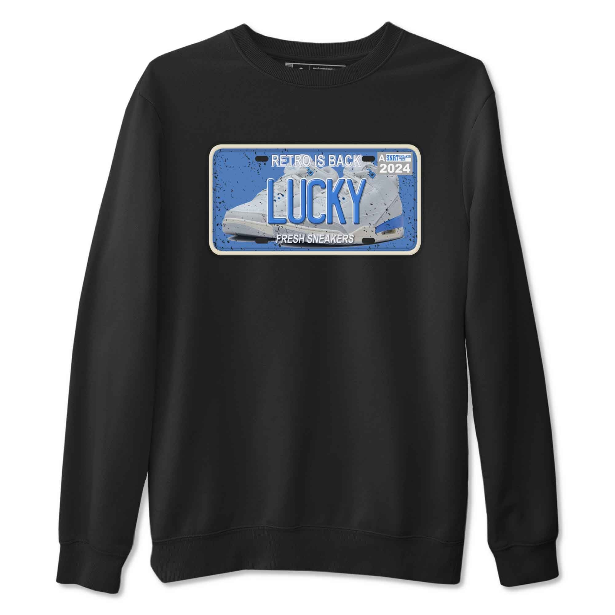snkmatch Plate snkmatch Tees - Air Jordan 3 Lucky Shorts